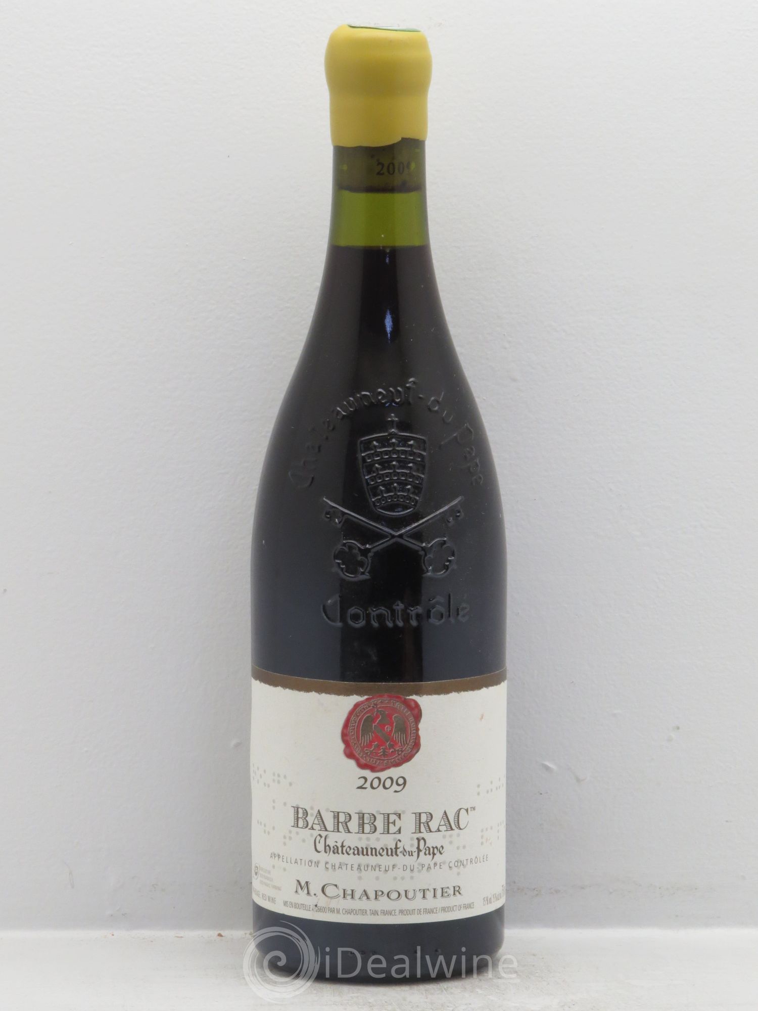 Châteauneuf-du-Pape Barbe Rac Chapoutier 2009 - Lot de 1 bouteille - 0