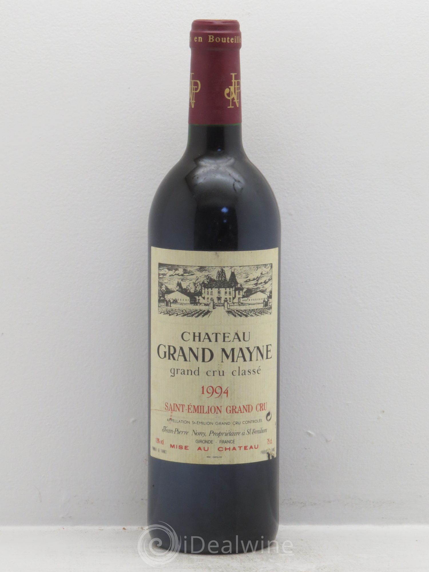 Château Grand Mayne Grand Cru Classé 1994 - Lot de 1 bouteille - 0