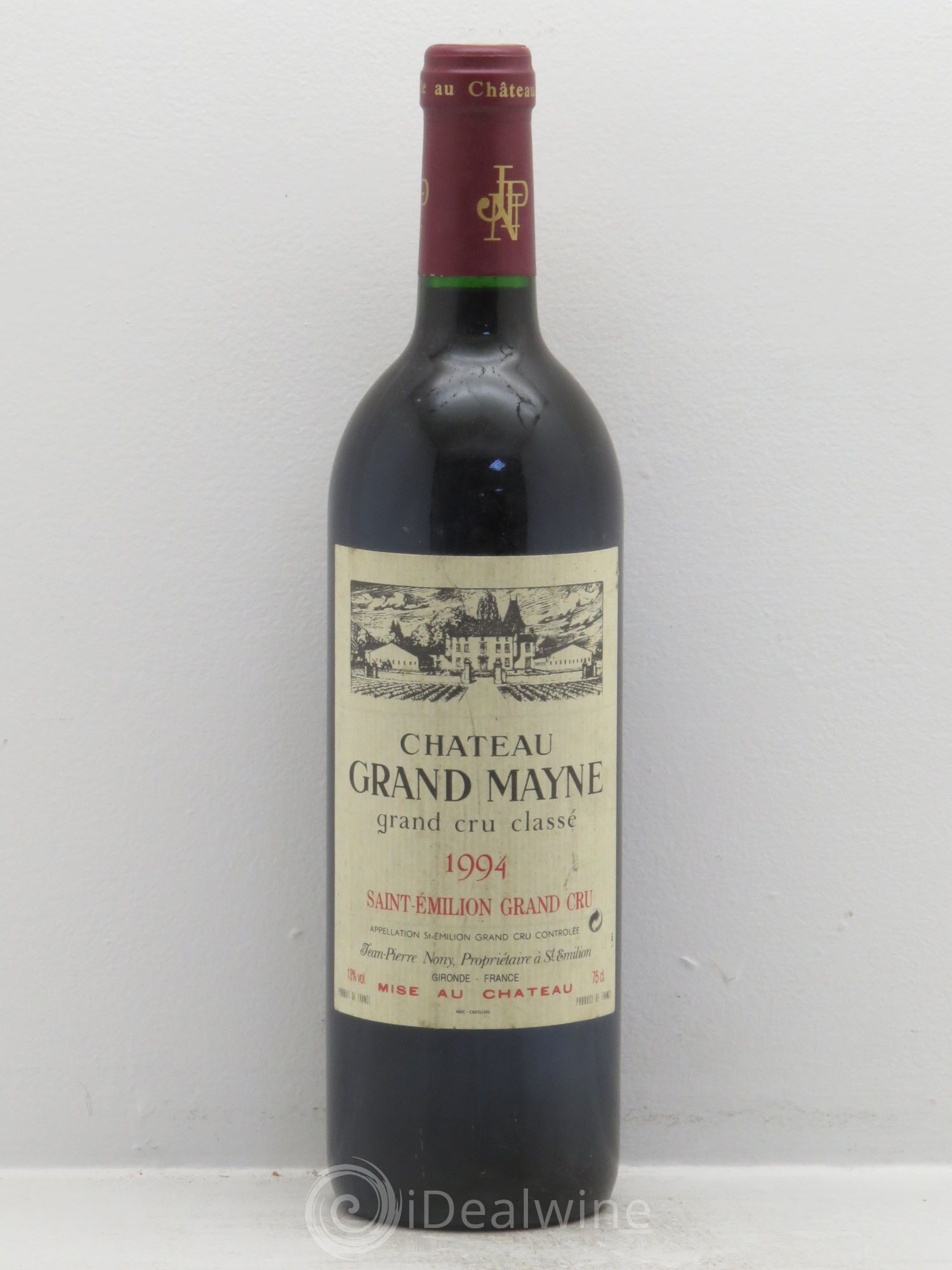 Château Grand Mayne Grand Cru Classé 1994 - Lot de 1 bouteille - 0