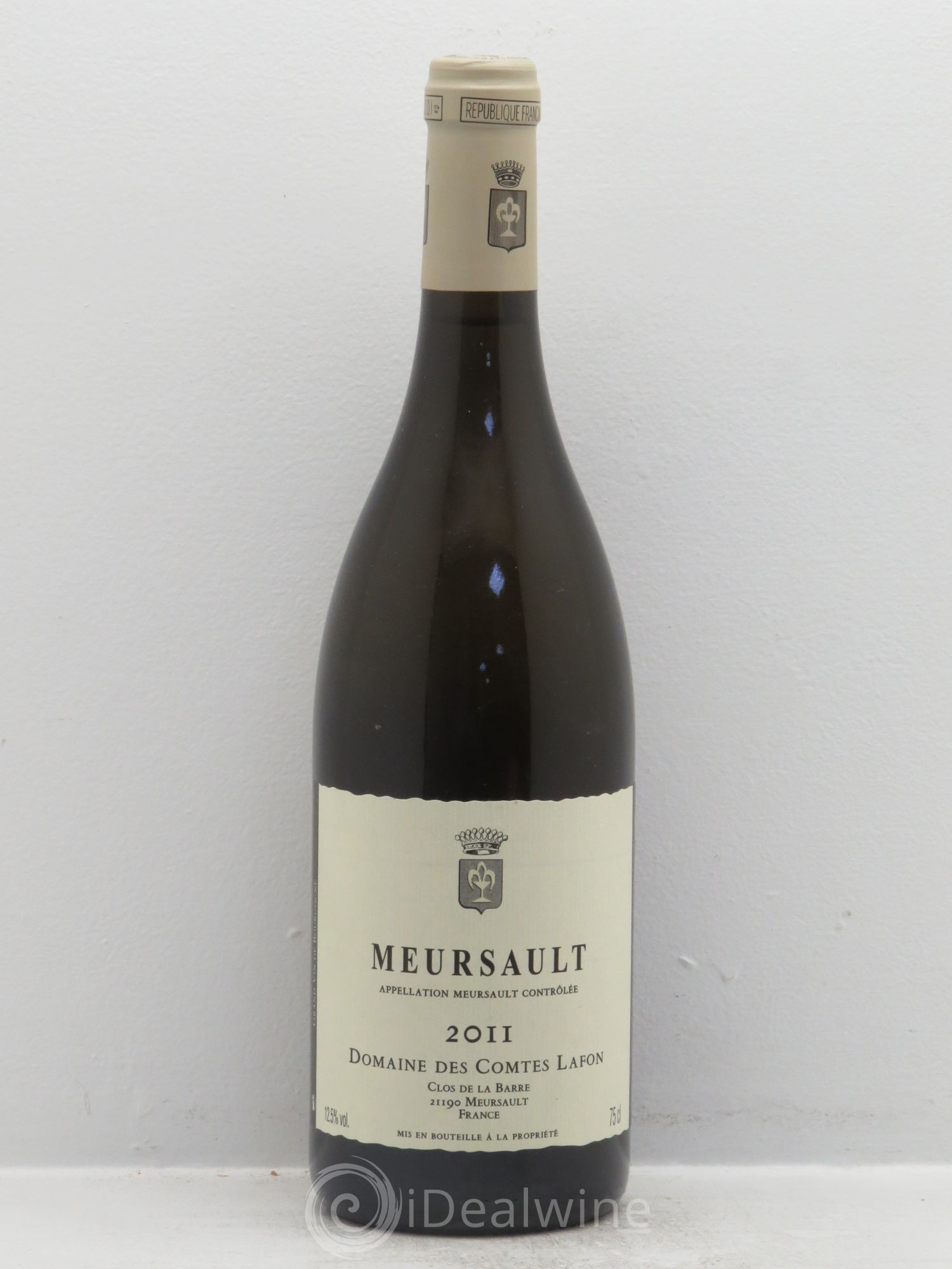 Meursault Comtes Lafon (Domaine des) 2011 - Lot de 1 bouteille - 0