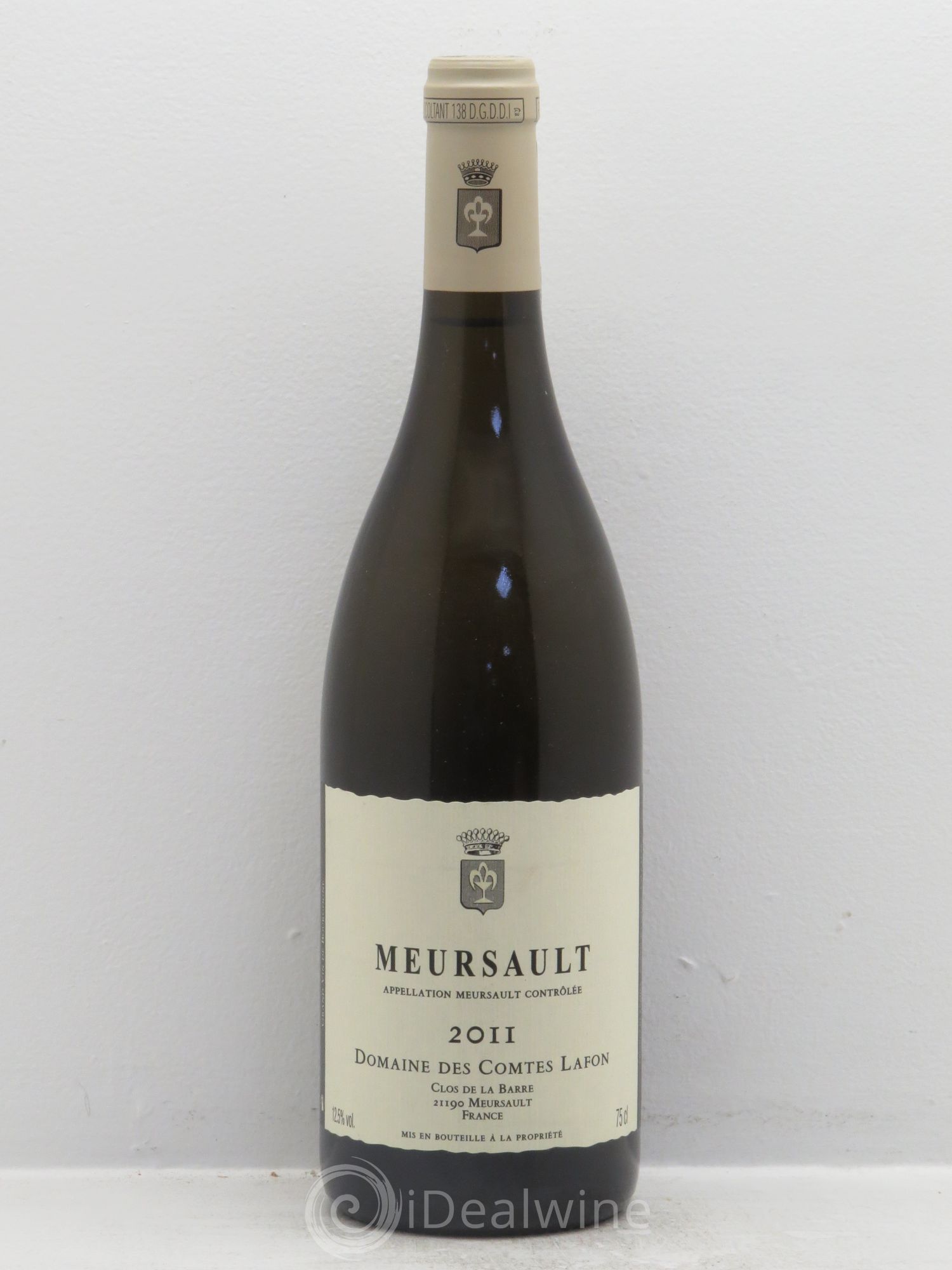 Meursault Comtes Lafon (Domaine des) 2011 - Lot de 1 bouteille - 0
