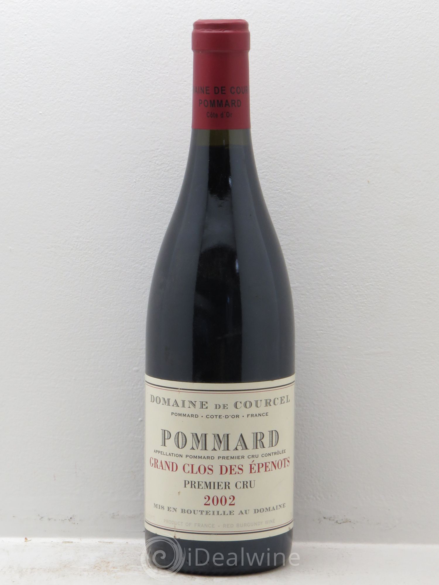 Pommard 1er Cru Grand Clos des Epenots de Courcel (Domaine) 2002 - Lot de 1 bouteille - 0