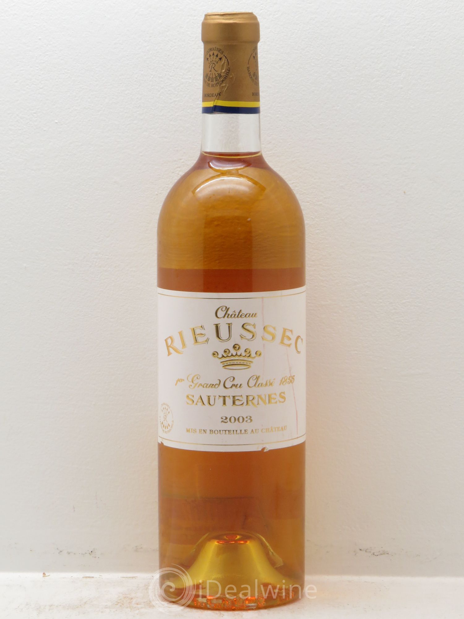 Château Rieussec 1er Grand Cru Classé 2003 - Posten von 1 Flasche - 0