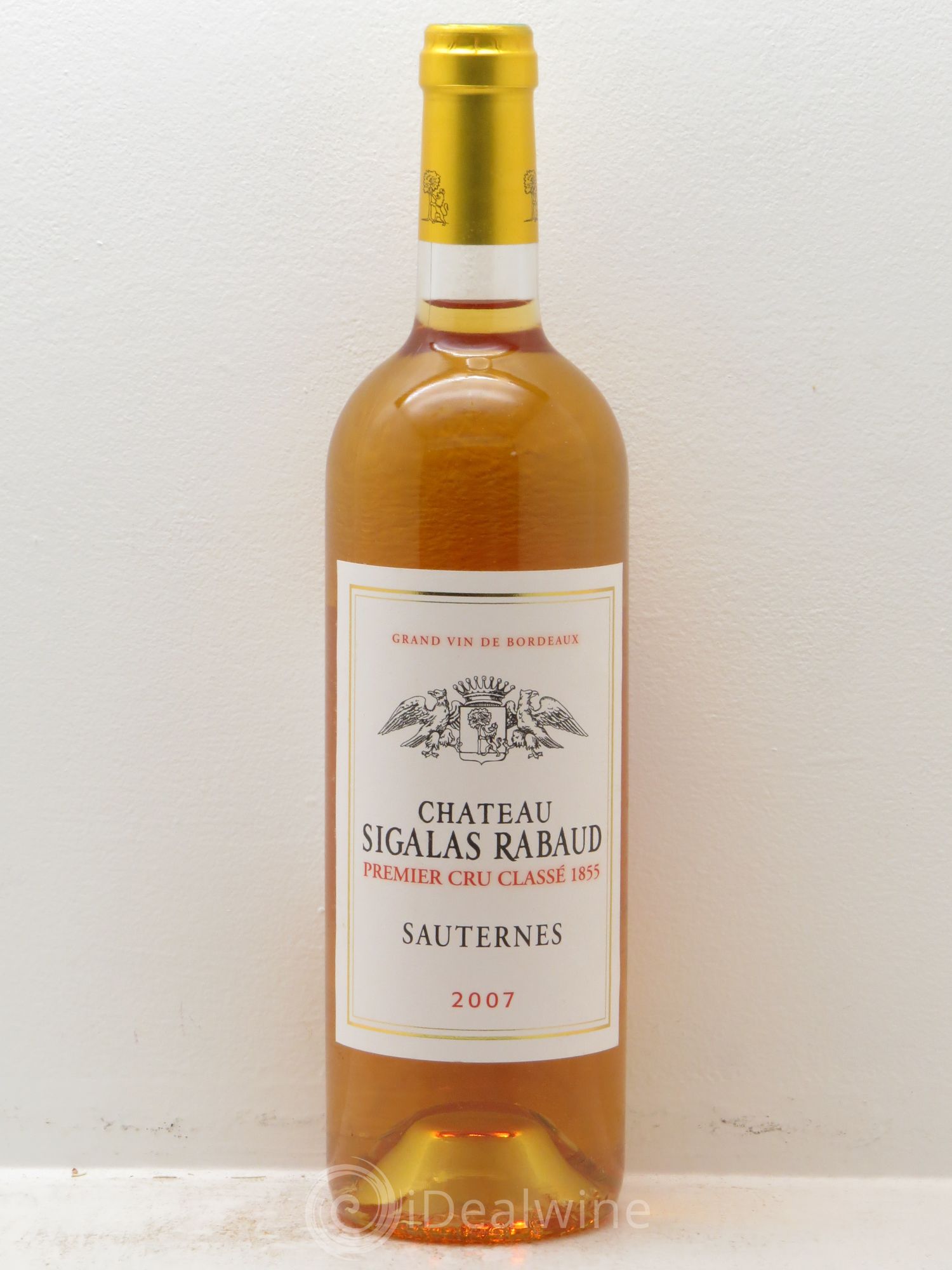 Château Sigalas Rabaud 1er Grand Cru Classé 2007 - Lotto di 1 bottiglia - 0