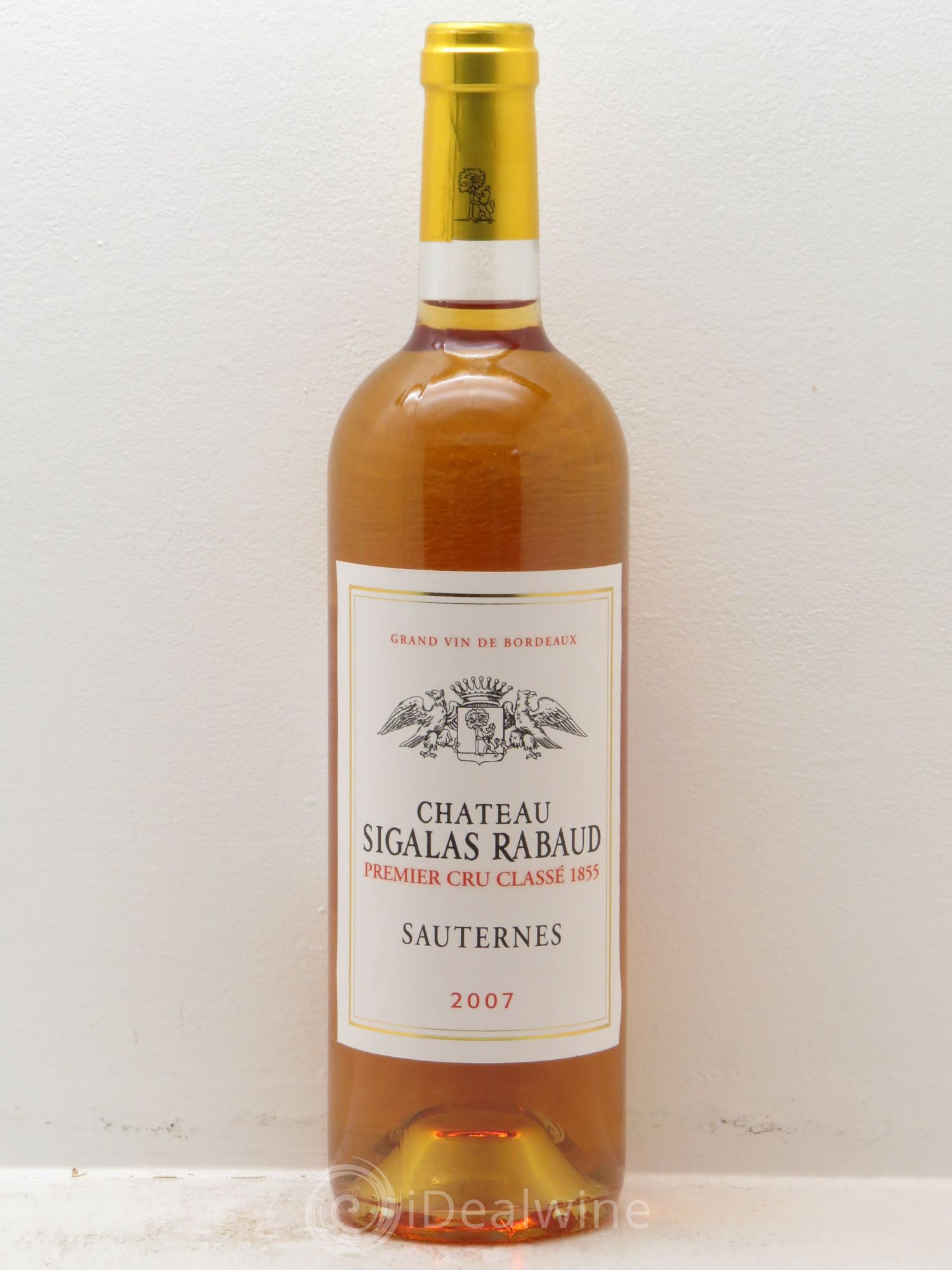 Château Sigalas Rabaud 1er Grand Cru Classé 2007 - Lotto di 1 bottiglia - 0