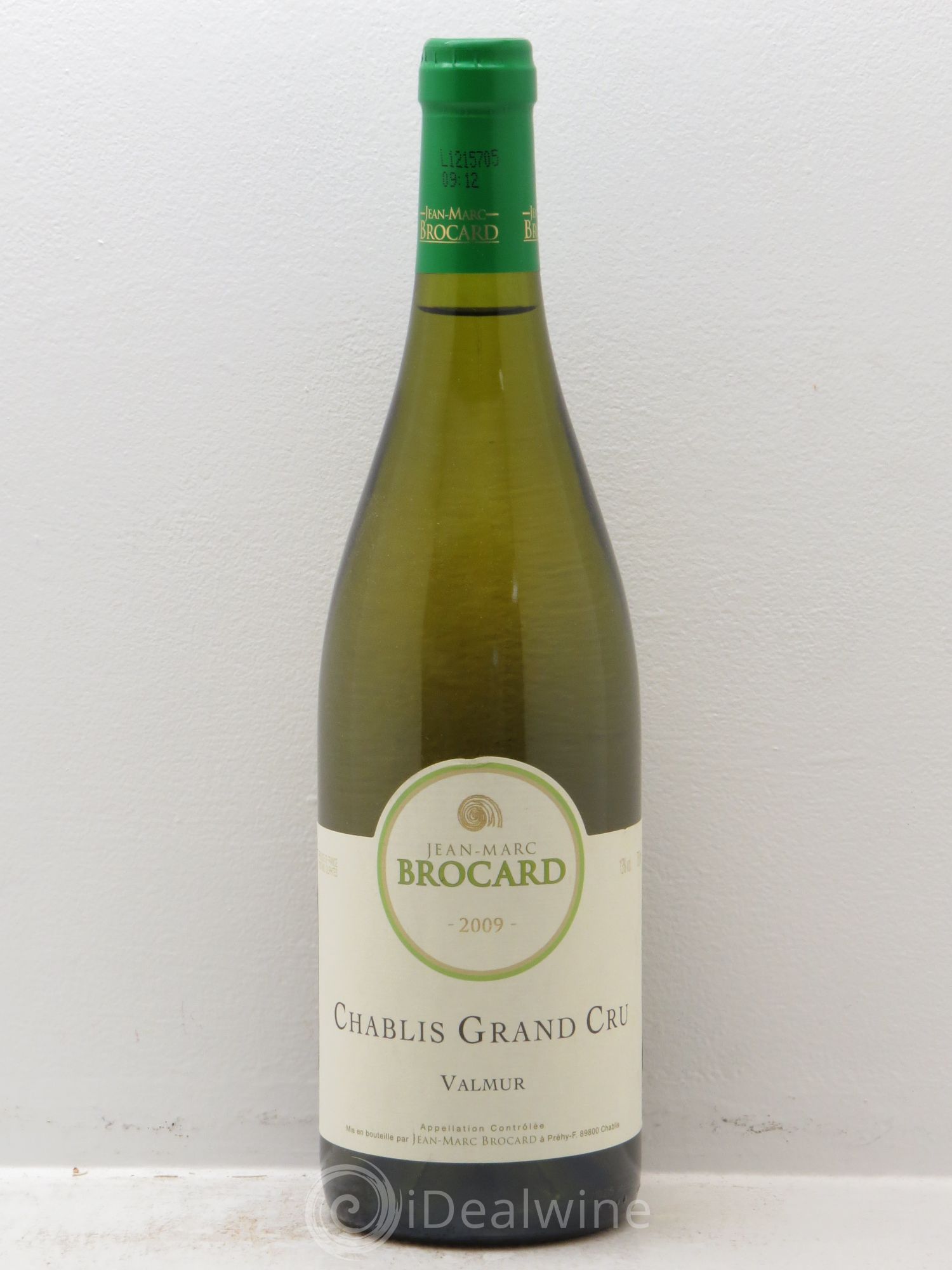 Chablis Grand Cru Domaine Brocard 2009 - Posten von 1 Flasche - 0