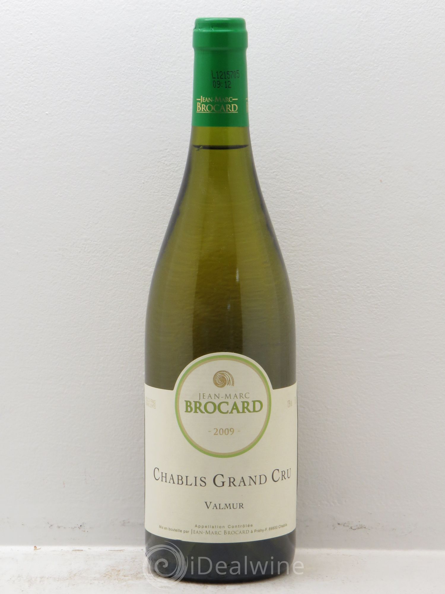 Chablis Grand Cru Domaine Brocard 2009 - Posten von 1 Flasche - 0