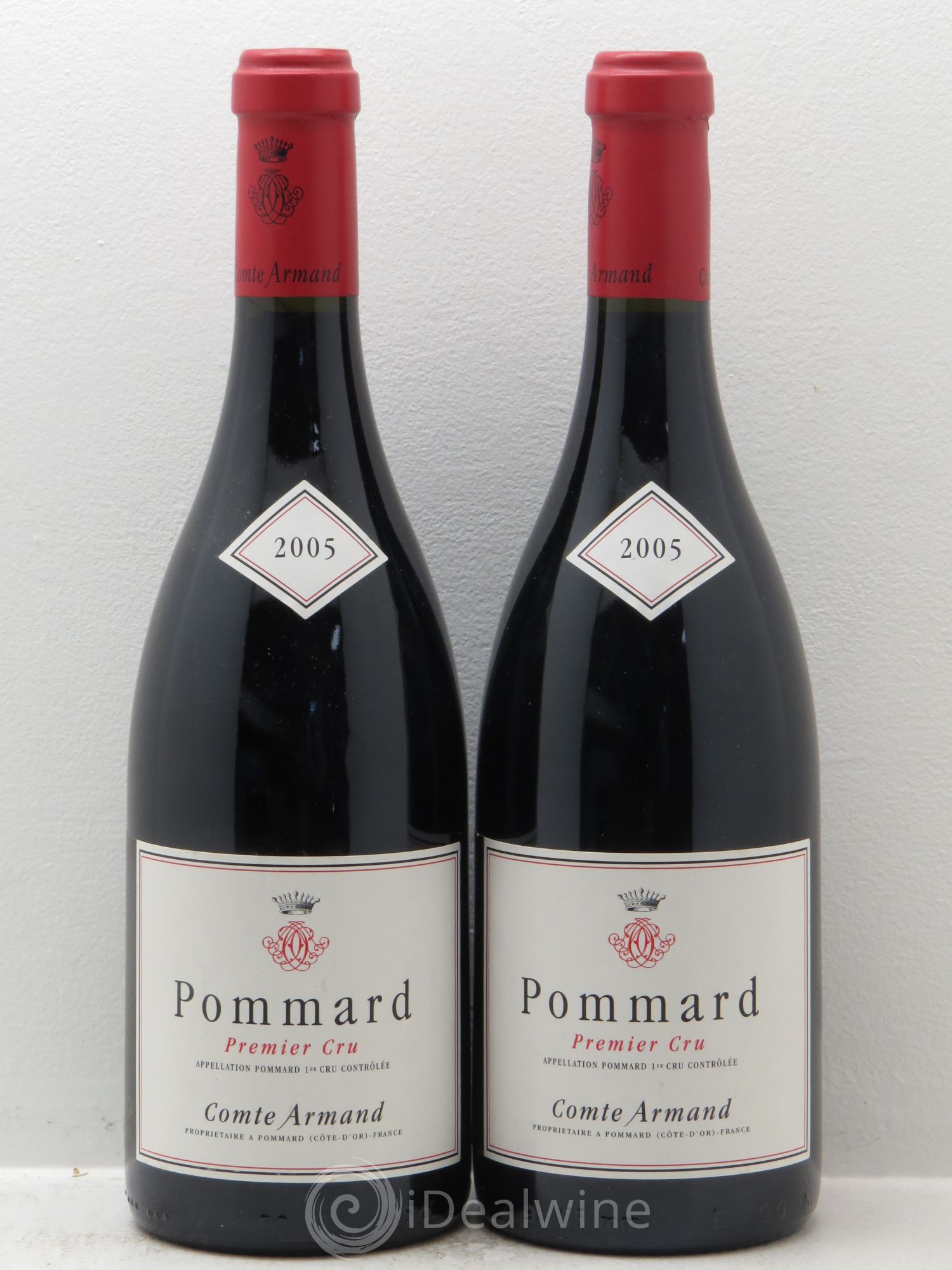 Pommard 1er Cru Comte Armand 2005 - Lot de 2 bouteilles - 0