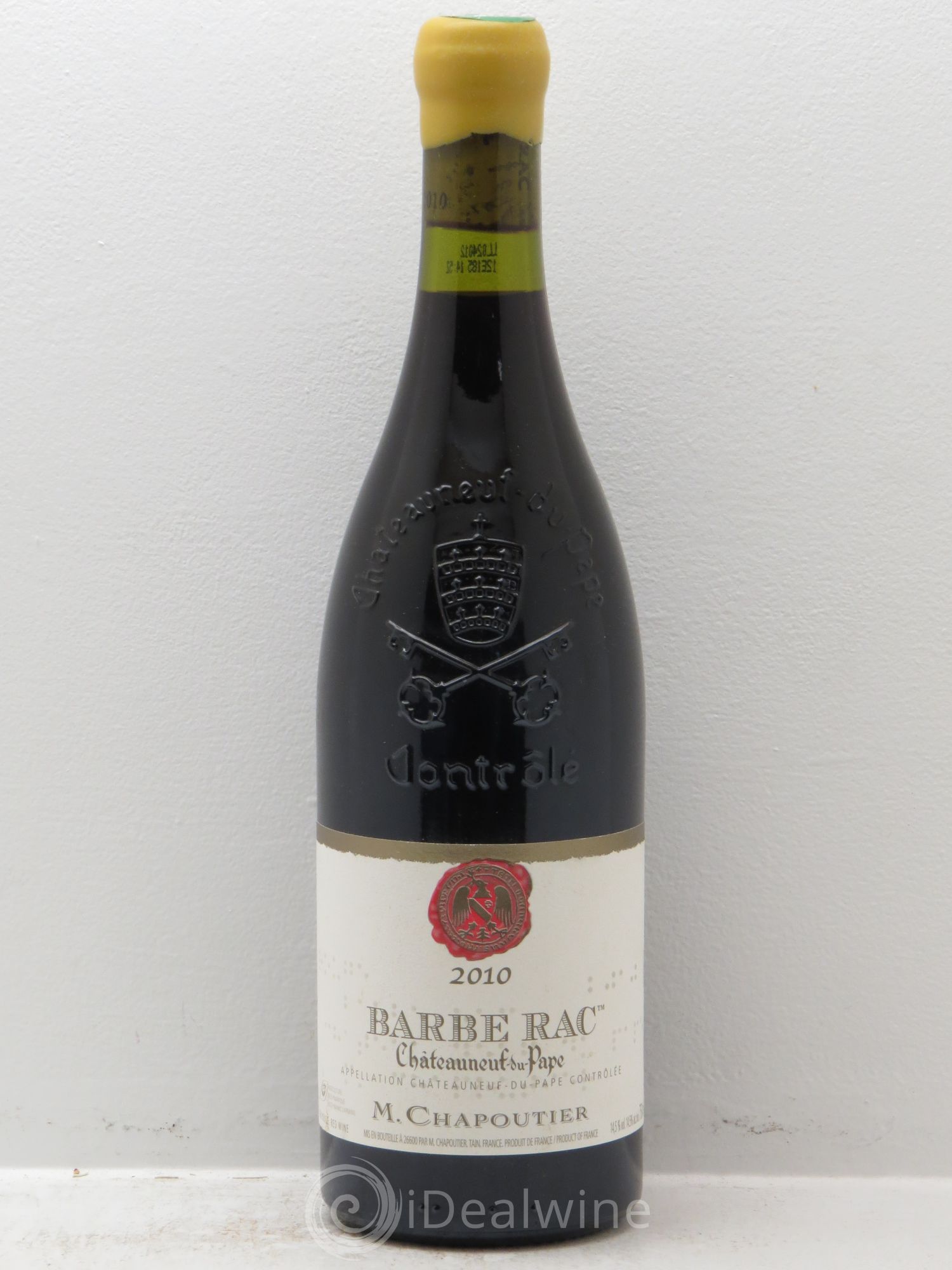 Châteauneuf-du-Pape Barbe Rac Chapoutier 2010 - Lot de 1 bouteille - 0