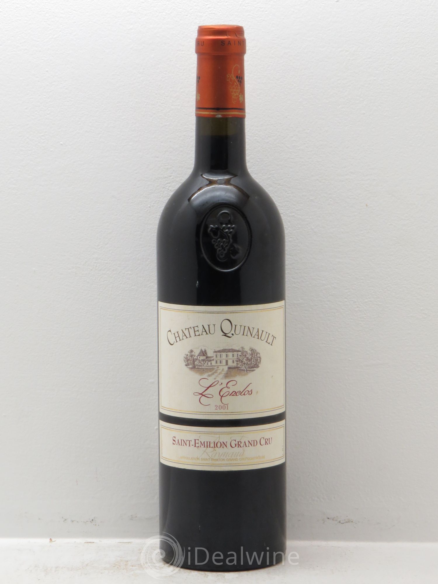 Château Quinault L'Enclos 2001 - Lot de 1 bouteille - 0