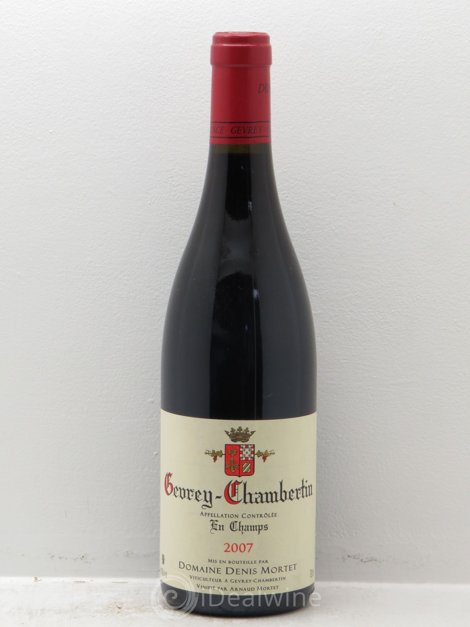 Gevrey-Chambertin En Champs Vieille Vigne Denis Mortet (Domaine) 2007 - Lot de 1 bouteille - 0