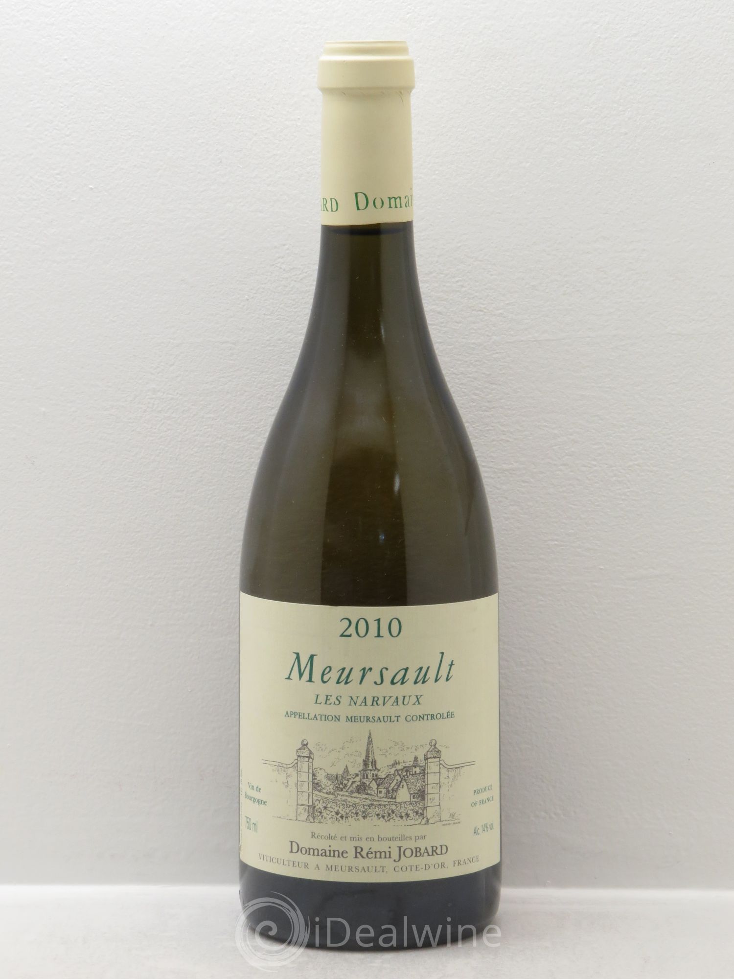 Meursault Les Narvaux Rémi Jobard (Domaine) 2010 - Lot de 1 bouteille - 0