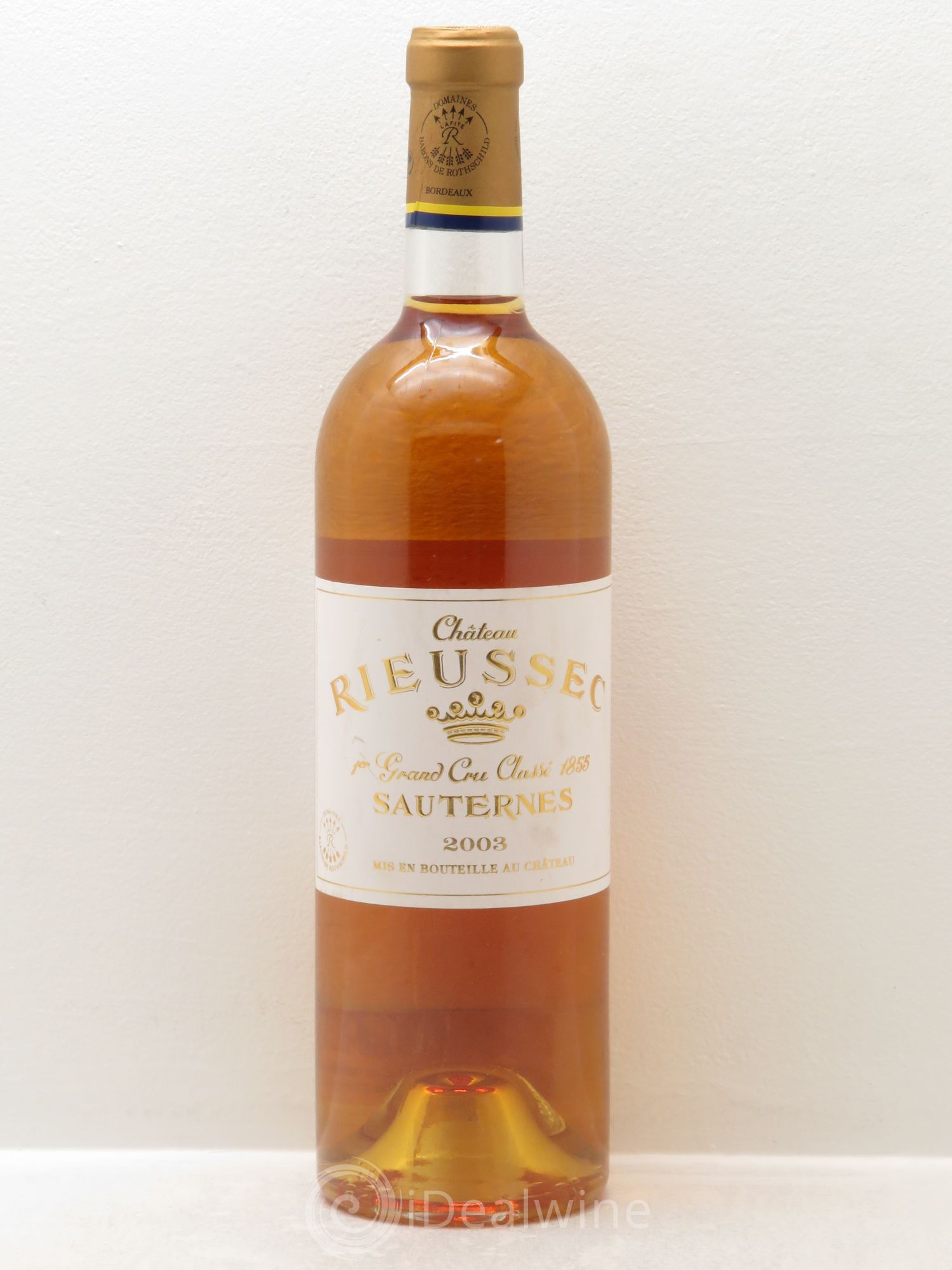 Château Rieussec 1er Grand Cru Classé 2003 - Posten von 1 Flasche - 0