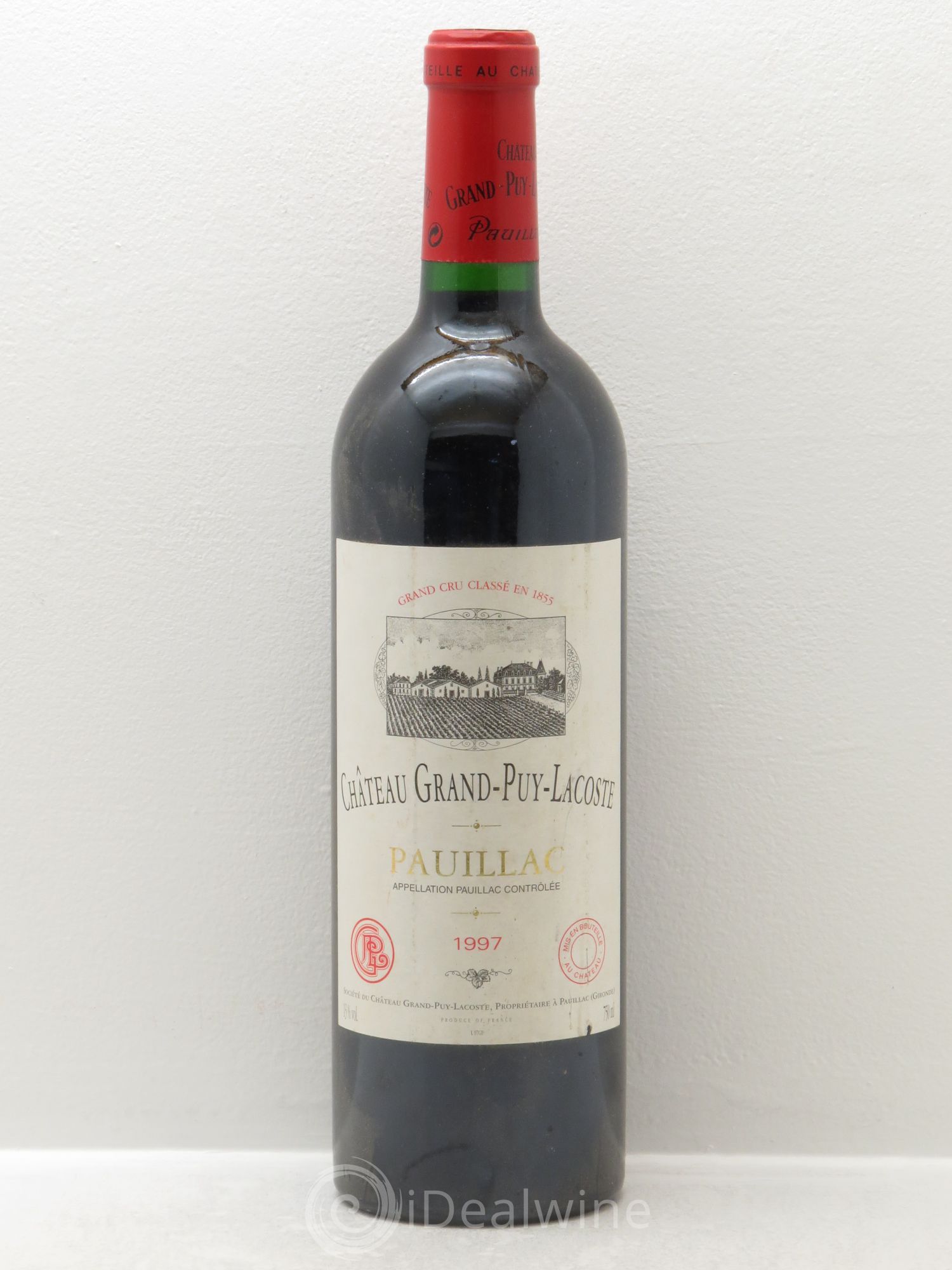 Château Grand Puy Lacoste 5ème Grand Cru Classé (sans prix de réserve) 1997 - Lot de 1 bouteille - 0
