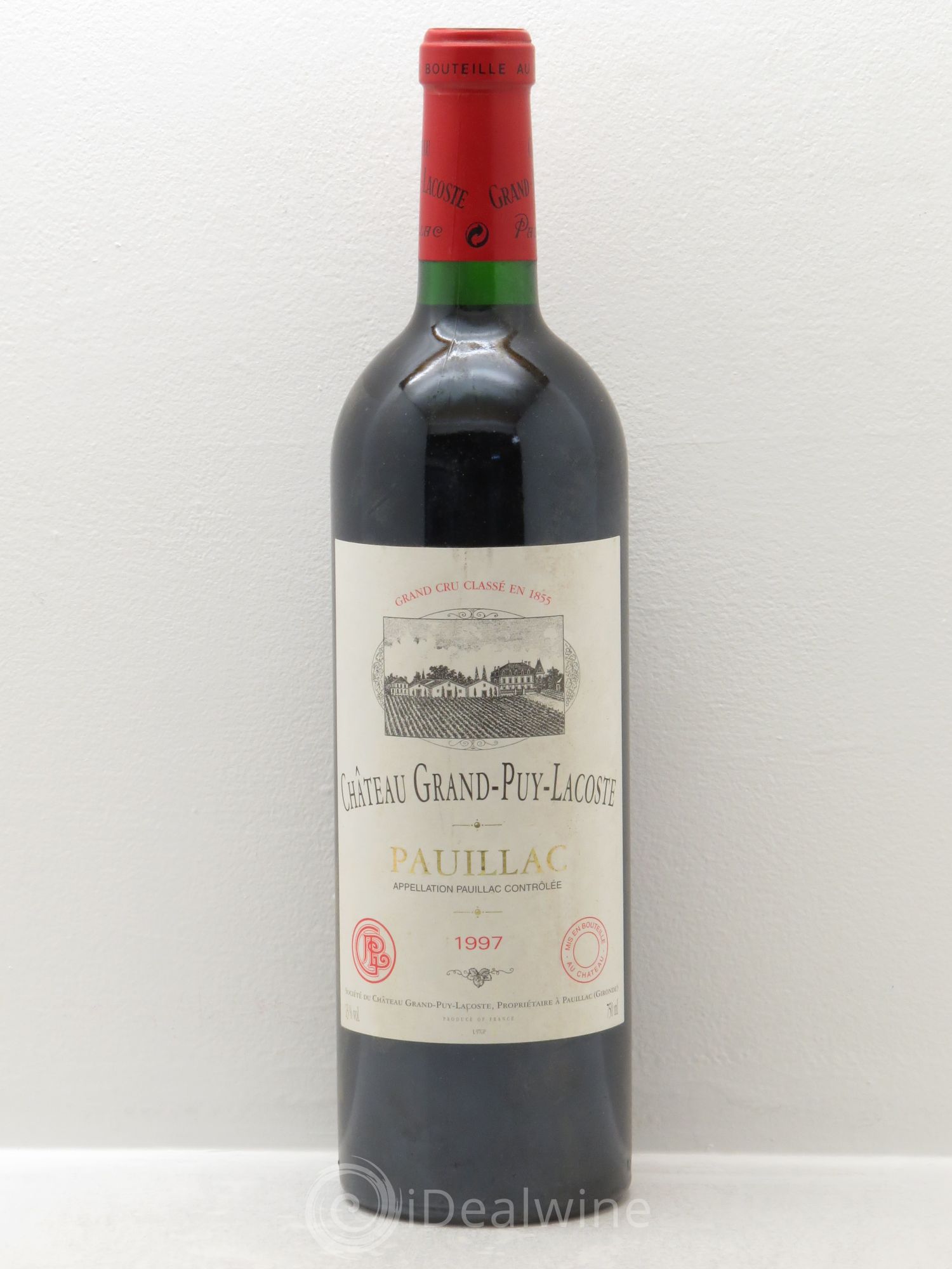 Château Grand Puy Lacoste 5ème Grand Cru Classé 1997 - Lot de 1 bouteille - 0