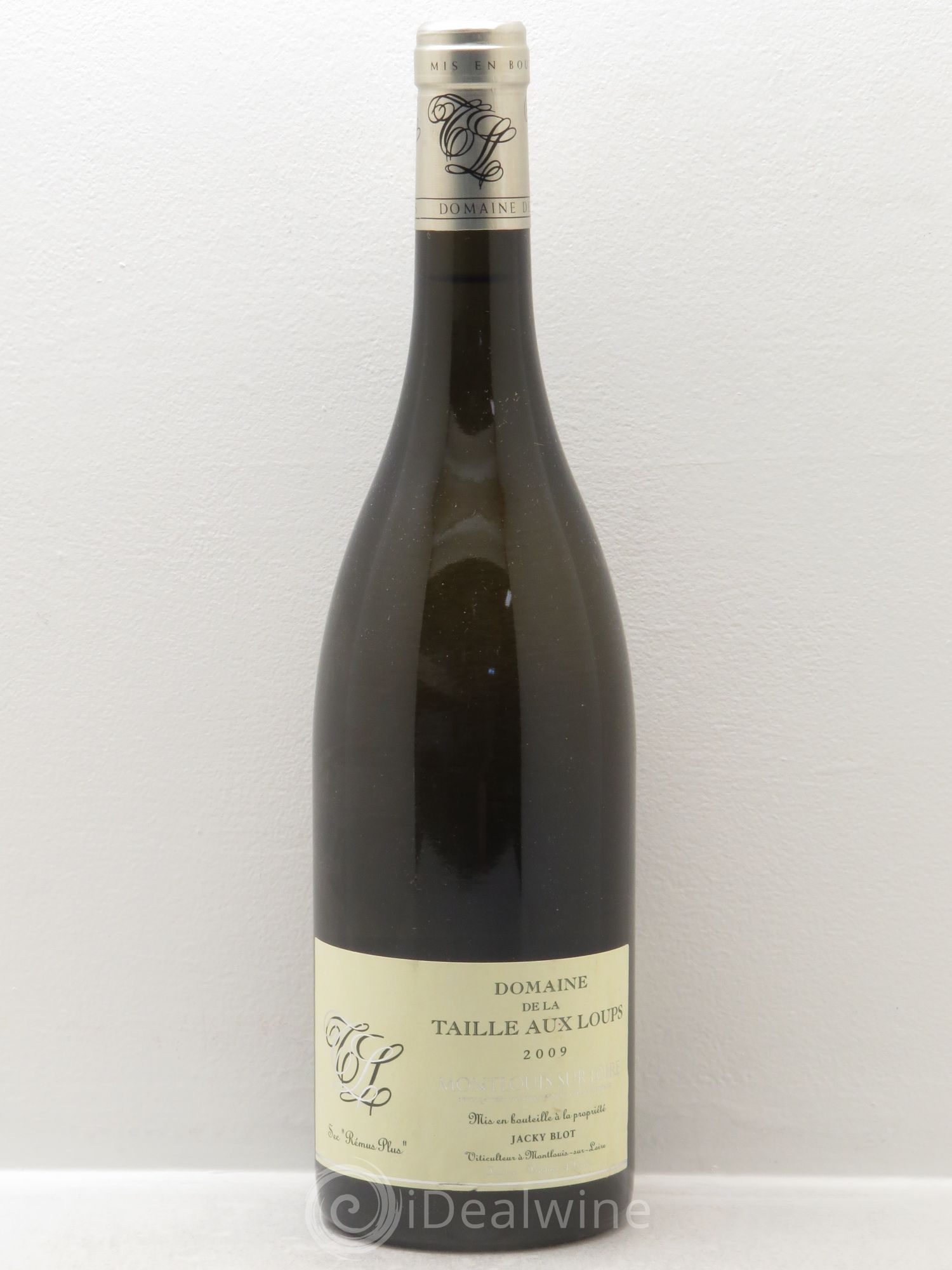 Montlouis-sur-Loire Rémus Plus La Taille aux Loups - Jacky Blot 2009 - Lot de 1 bouteille - 0