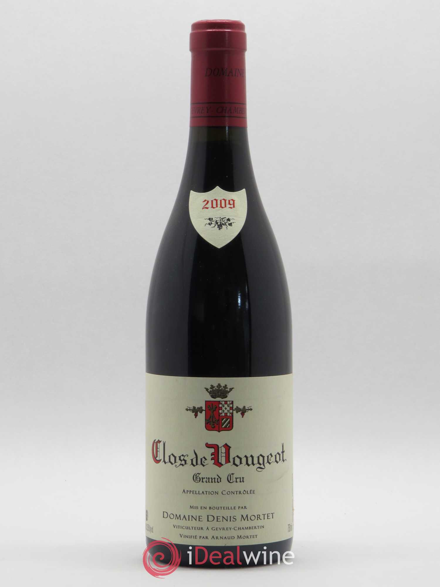 Clos de Vougeot Grand Cru Denis Mortet (Domaine) 2009 - Lot de 1 bouteille - 1