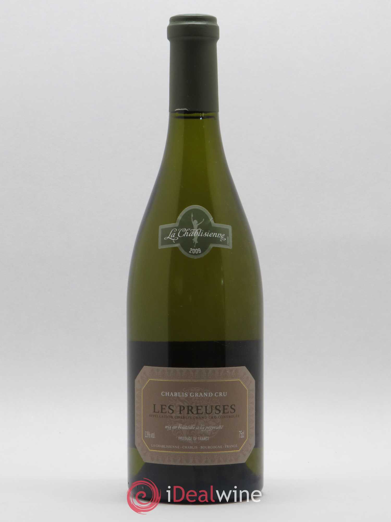 Chablis Grand Cru Les Preuses La Chablisienne 2009 - Lot de 1 bouteille - 0