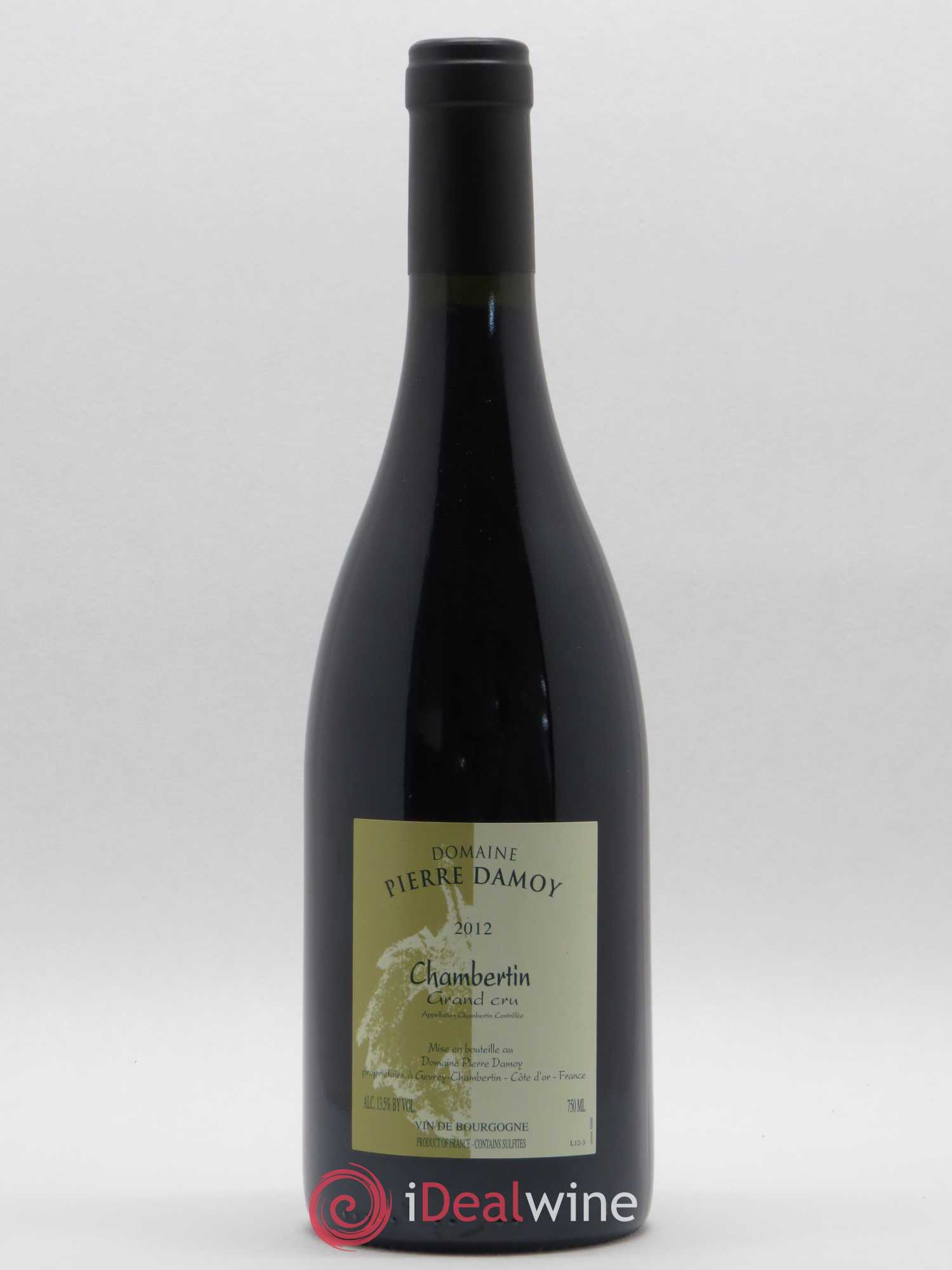 Chambertin Grand Cru Pierre Damoy 2012 - Lot de 1 bouteille - 0