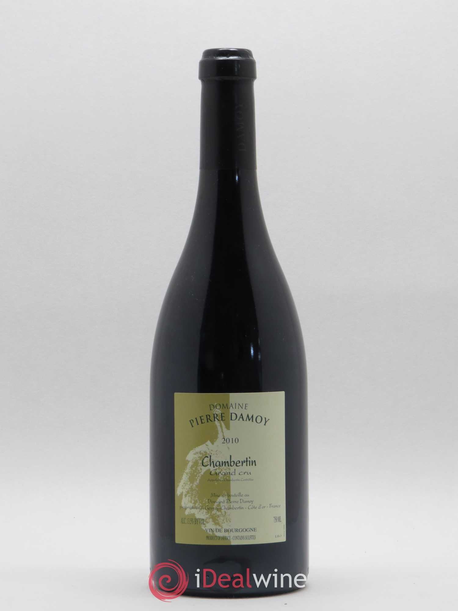 Chambertin Grand Cru Pierre Damoy 2010 - Lot de 1 bouteille - 0