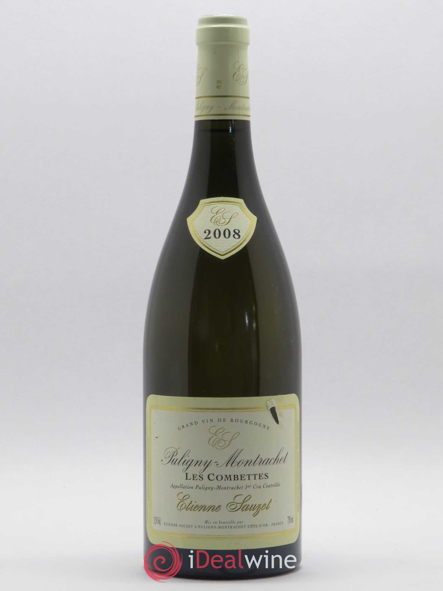 Puligny-Montrachet 1er Cru Les Combettes Etienne Sauzet 2008 - Lot de 1 bouteille - 0