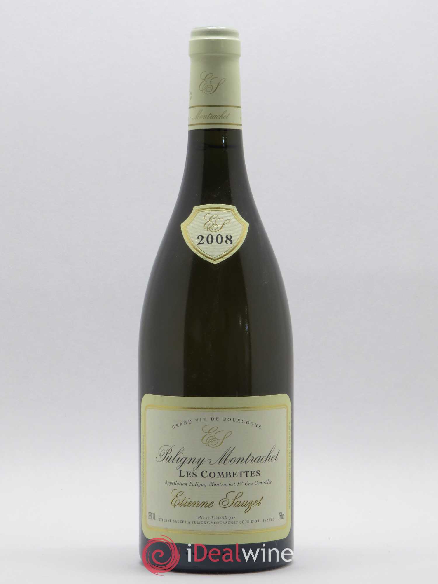 Puligny-Montrachet 1er Cru Les Combettes Etienne Sauzet 2008 - Lot de 1 bouteille - 0