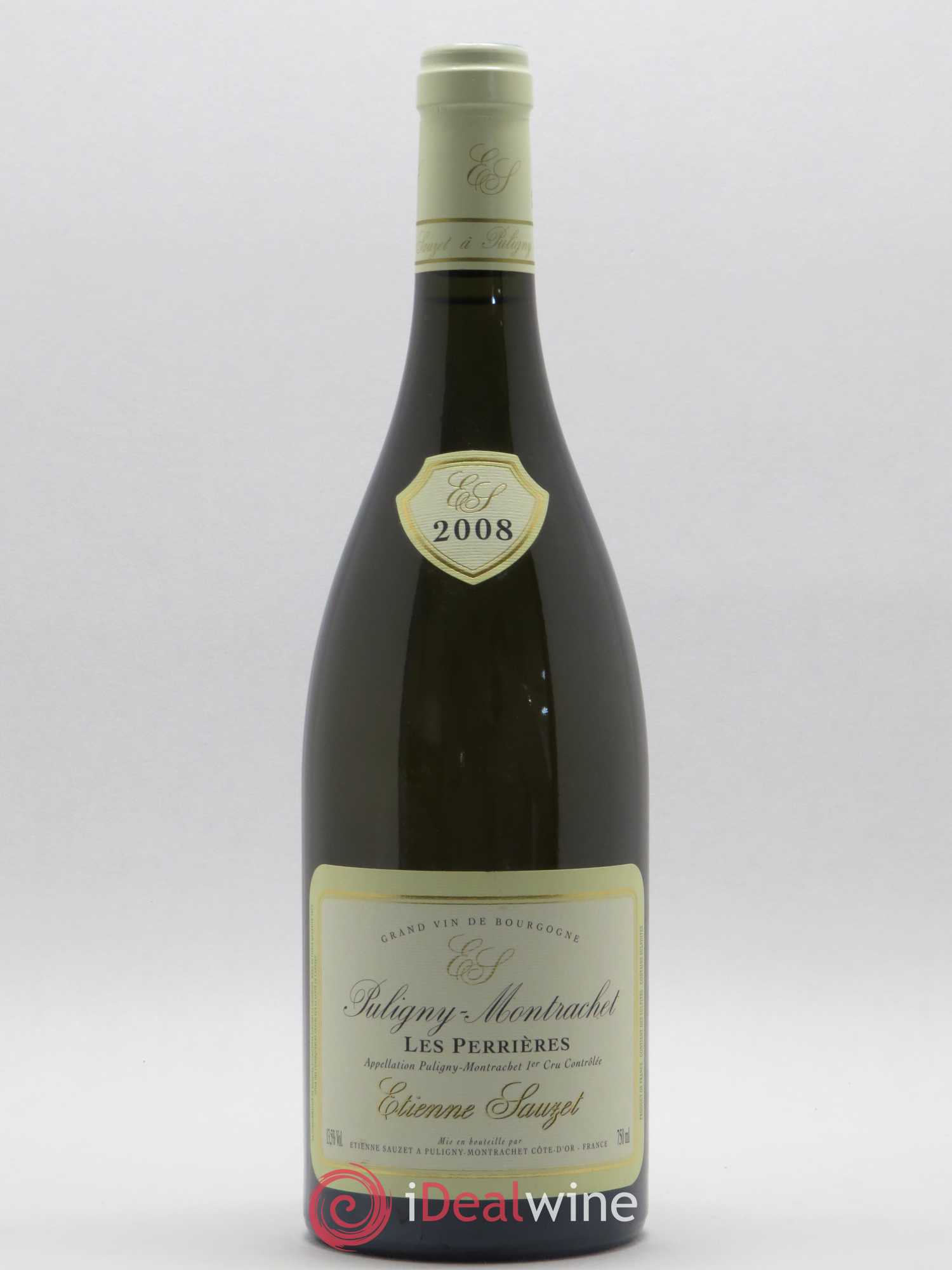 Puligny-Montrachet 1er Cru Les Perrières Etienne Sauzet 2008 - Lot de 1 bouteille - 0
