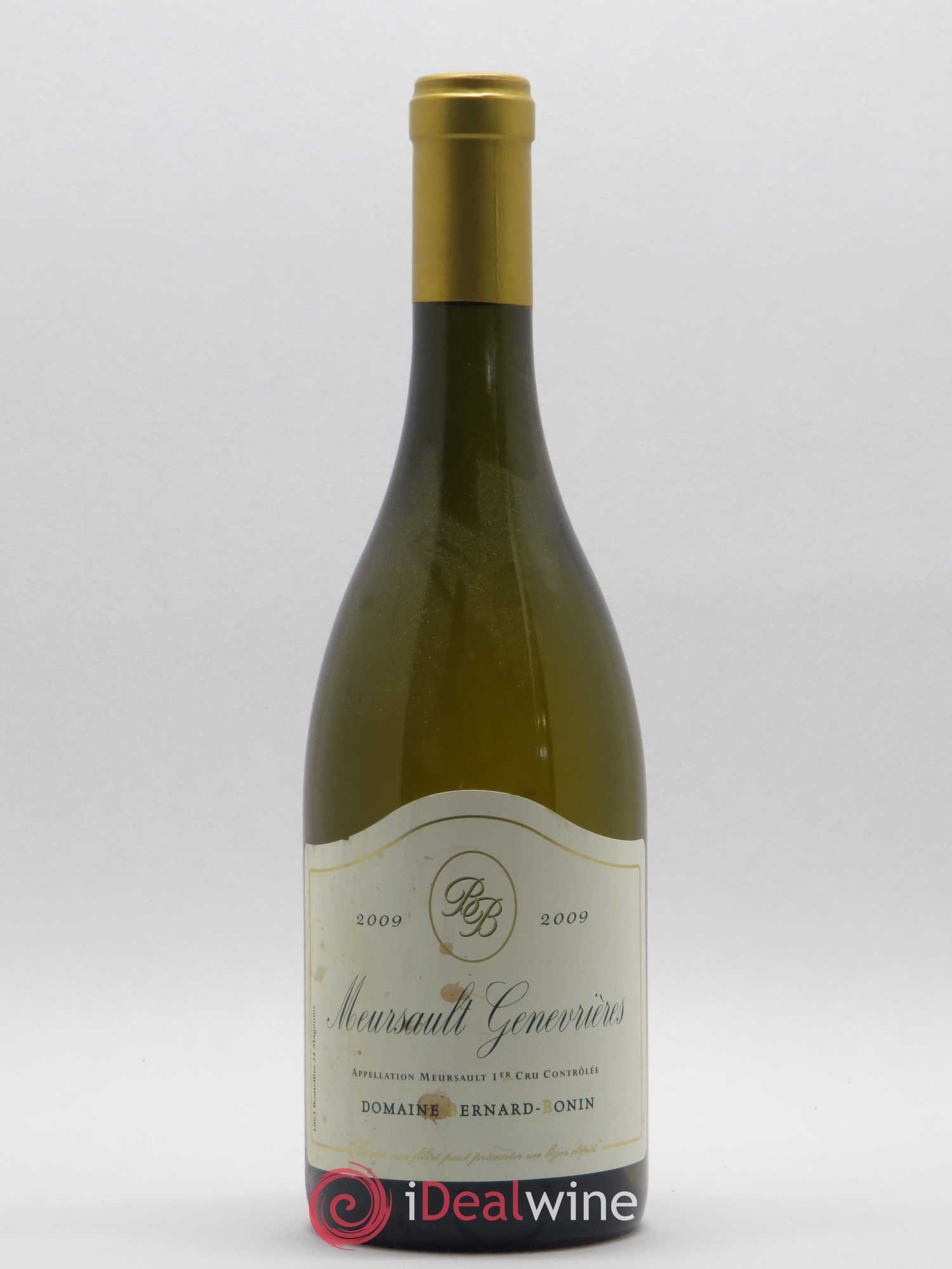 Meursault 1er Cru Genevrieres Bernard Bonin 2009 - Posten von 1 Flasche - 0