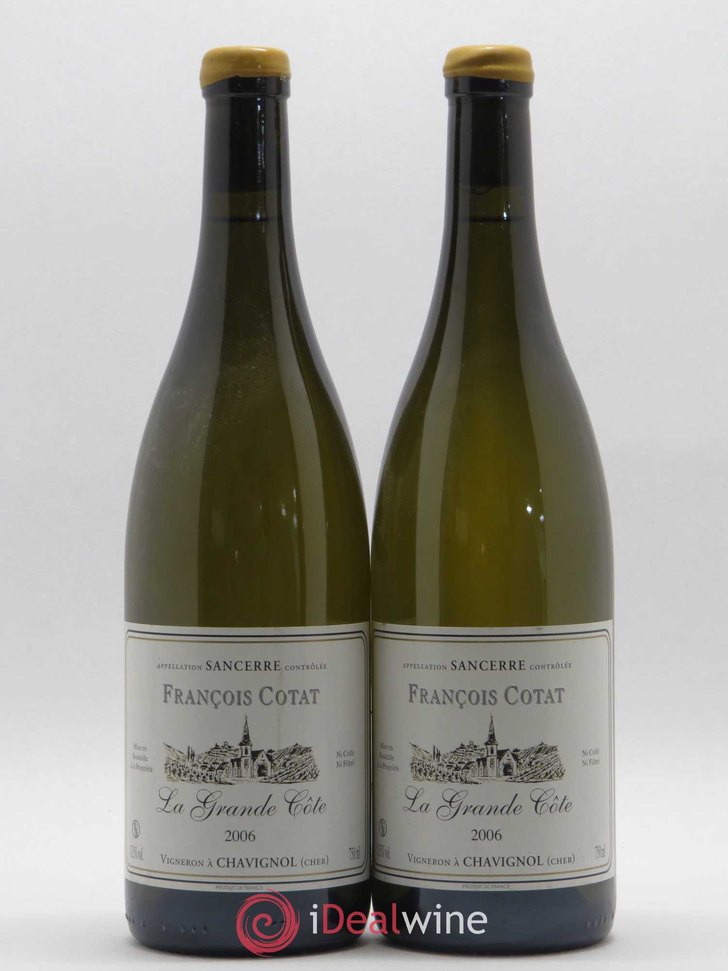 Sancerre La Grande Côte François Cotat 2006 - Lot de 2 bouteilles - 0