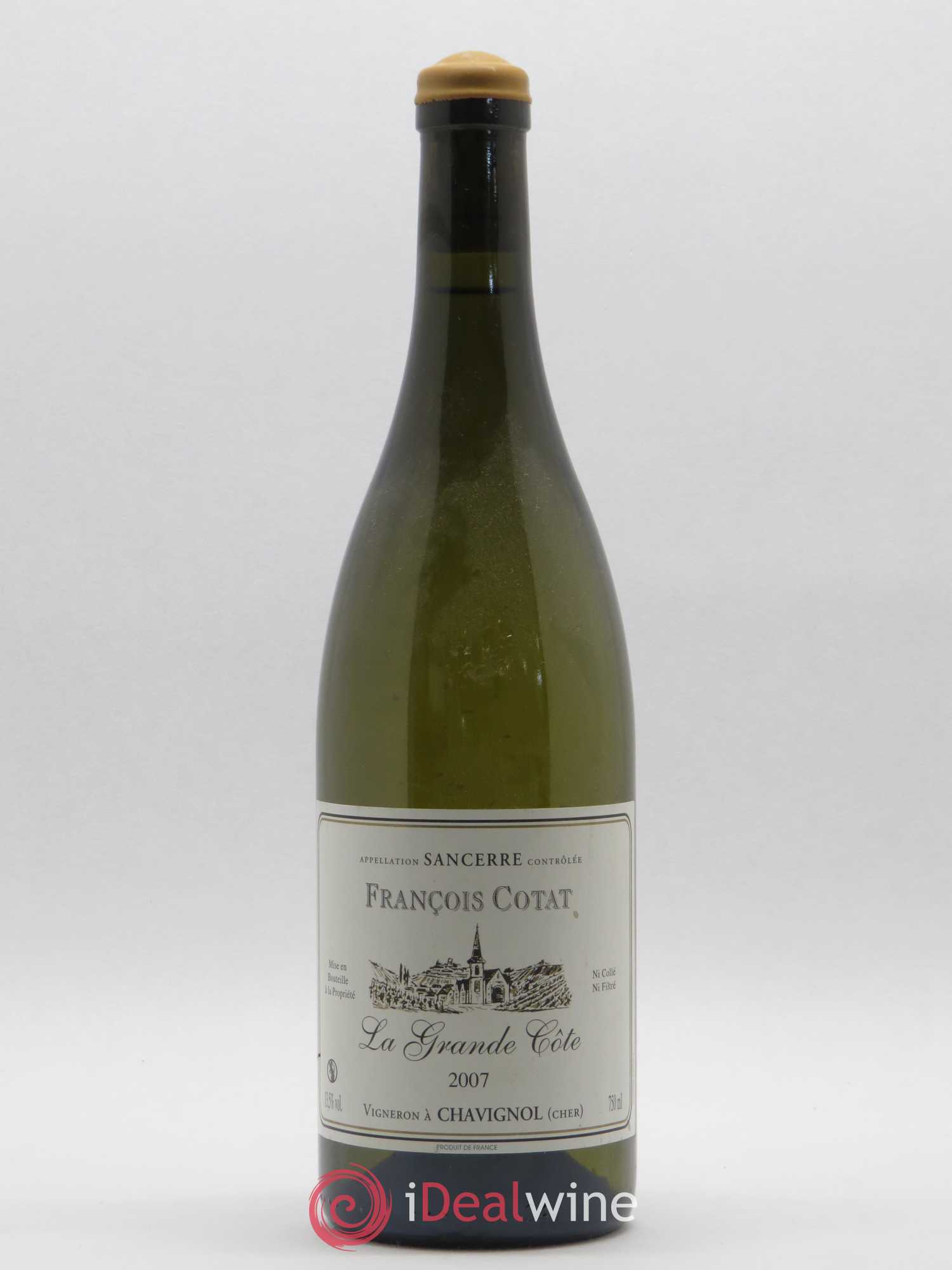Sancerre La Grande Côte François Cotat 2007 - Lot de 1 bouteille - 0