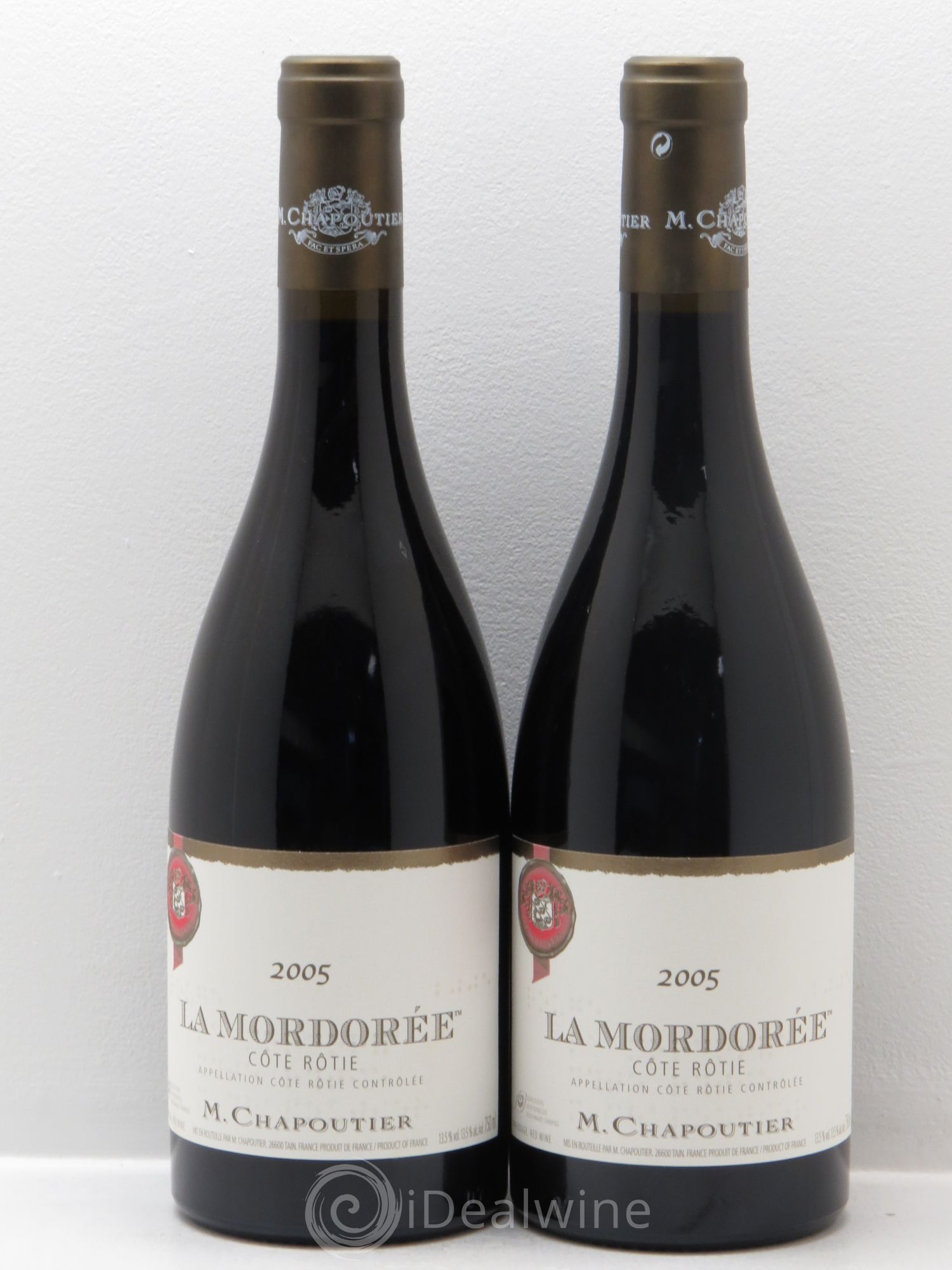 Côte-Rôtie La Mordorée Chapoutier 2005 - Lot de 2 bouteilles - 0