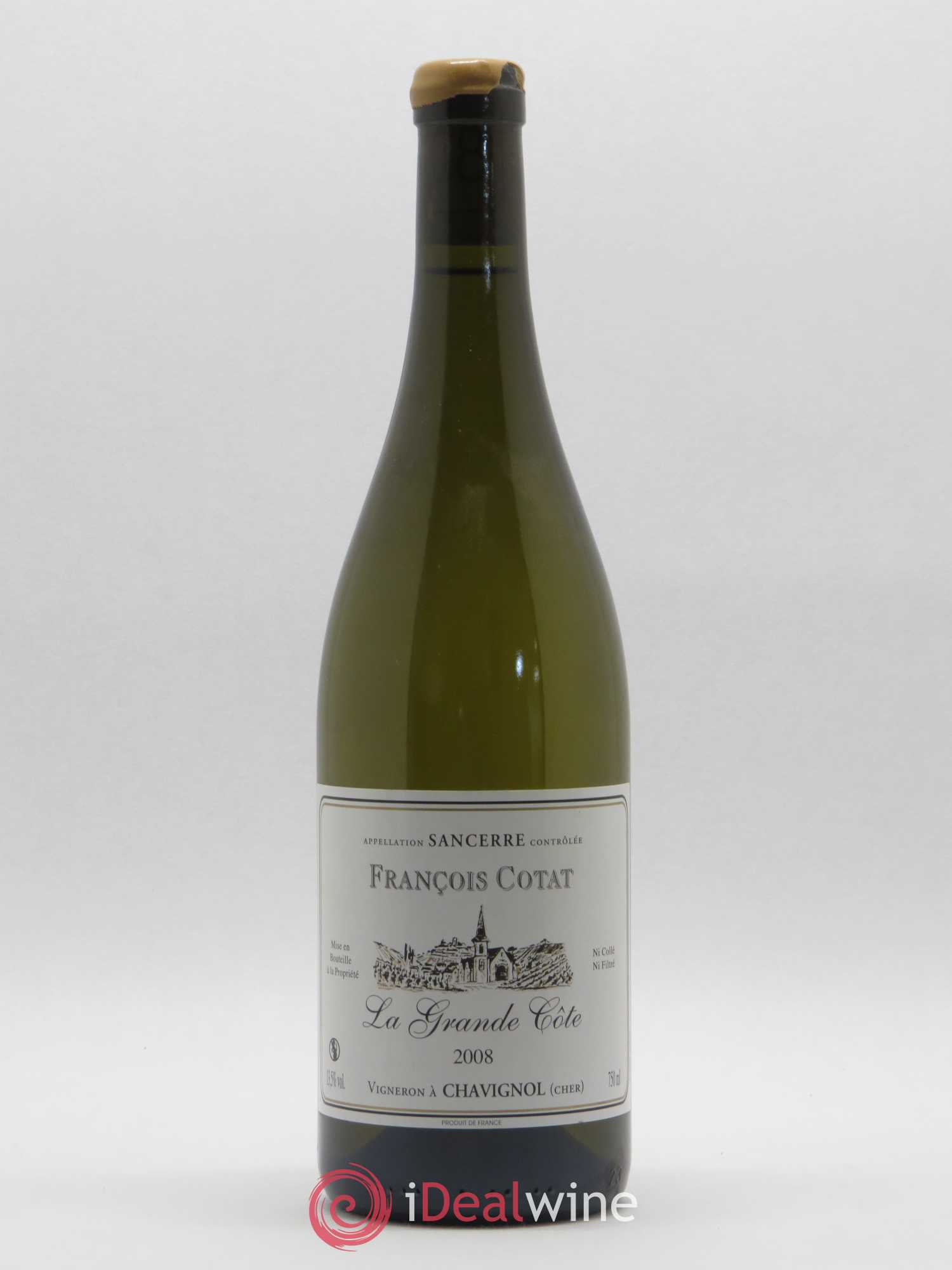 Sancerre La Grande Côte François Cotat 2008 - Lot de 1 bouteille - 0
