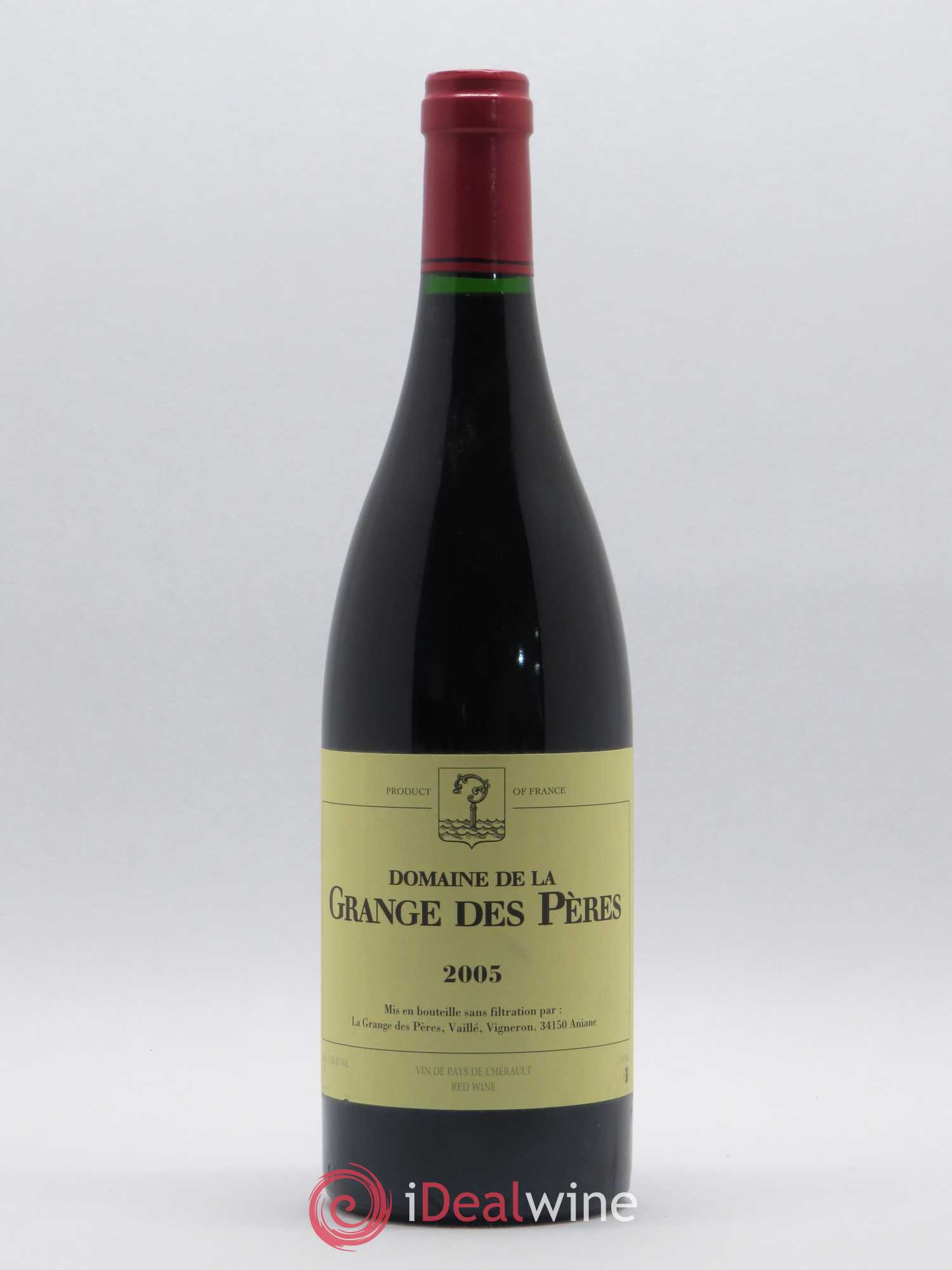 Pays d'Hérault Grange des Pères Laurent Vaillé 2005 - Lot de 1 bouteille - 0