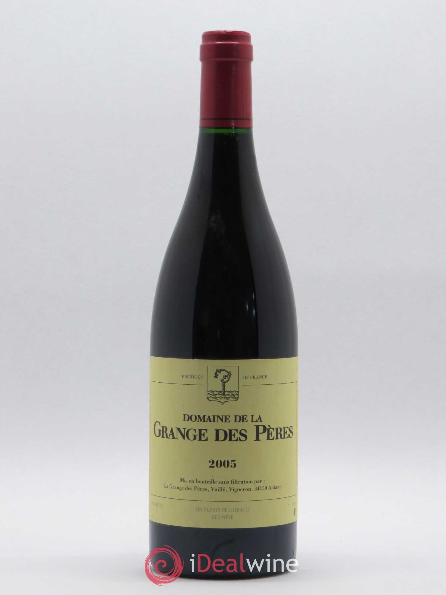 Pays d'Hérault Grange des Pères Laurent Vaillé 2005 - Lot de 1 bouteille - 0