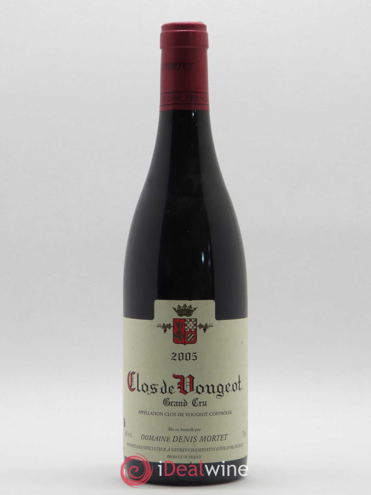 Clos de Vougeot Grand Cru Denis Mortet (Domaine) 2005 - Lot de 1 bouteille - 0