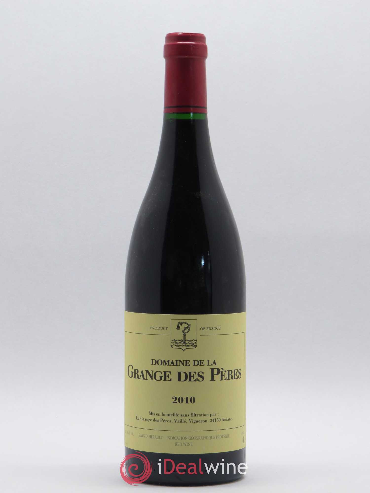 Pays d'Hérault Grange des Pères Laurent Vaillé 2010 - Lot de 1 bouteille - 0