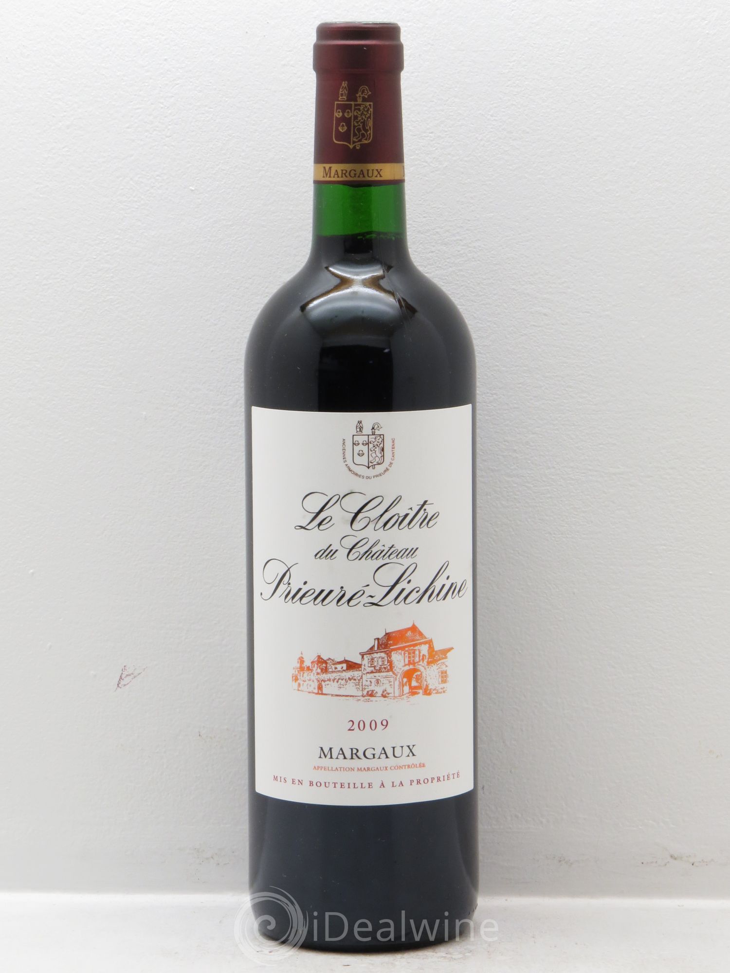 Cloître de Prieuré Lichine 2009 - Posten von 1 Flasche - 0