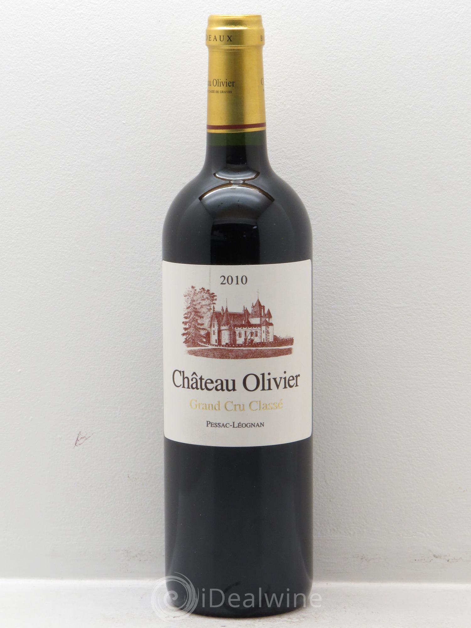 Château Olivier Cru Classé de Graves 2010 - Lot de 1 bouteille - 0