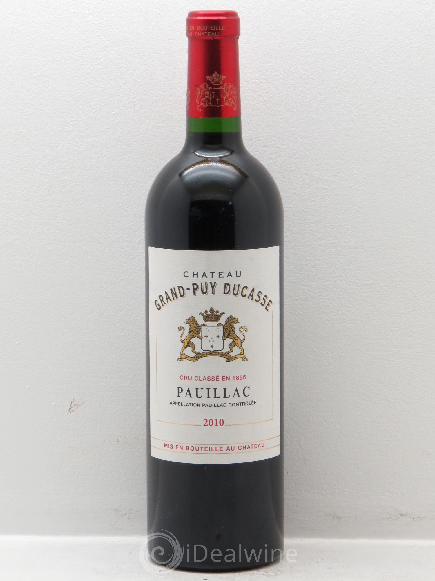 Château Grand Puy Ducasse 5ème Grand Cru Classé 2010 - Lot de 1 bouteille - 0