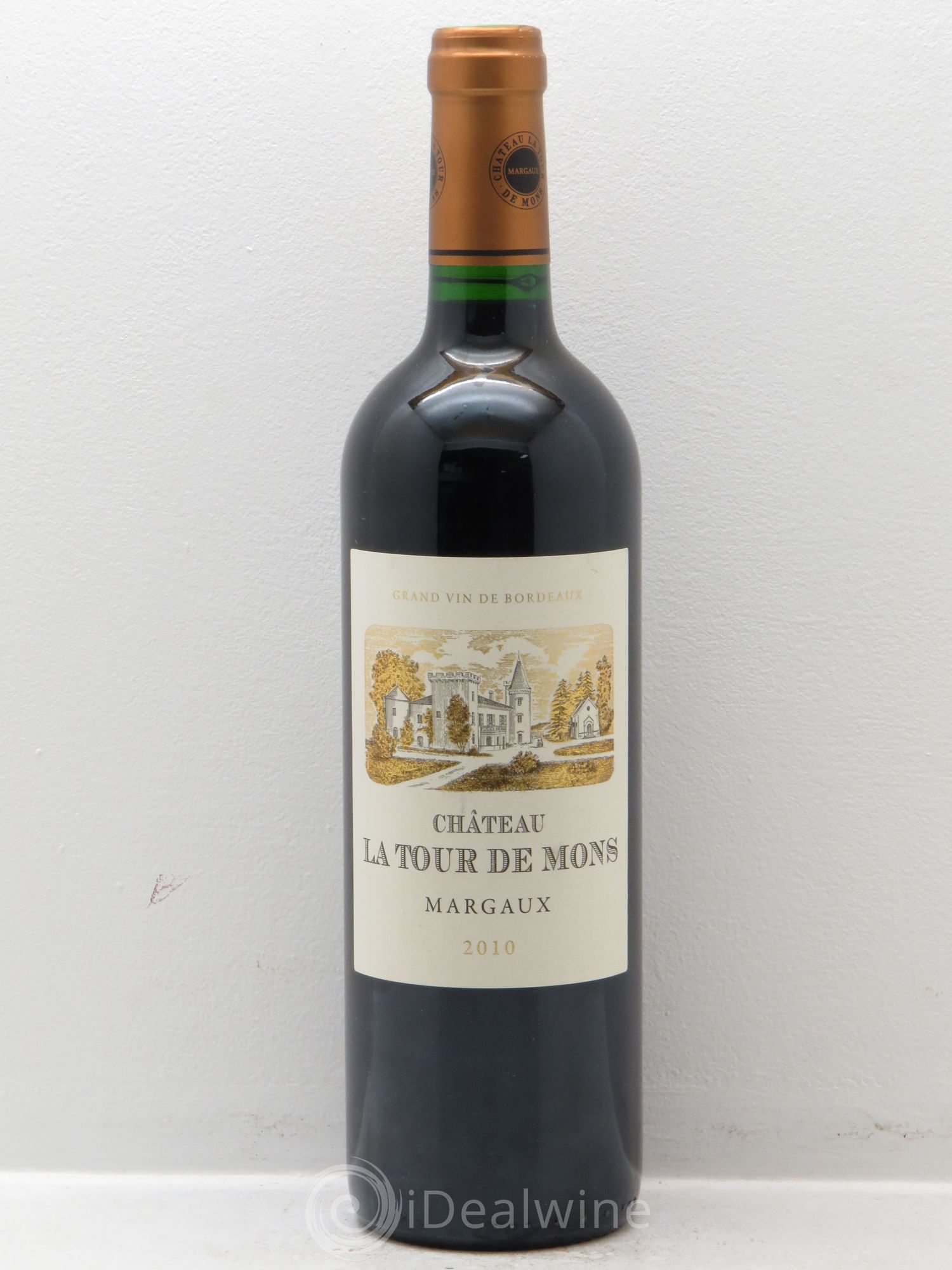 Château la Tour de Mons Cru Bourgeois 2010 - Lot de 1 bouteille - 0