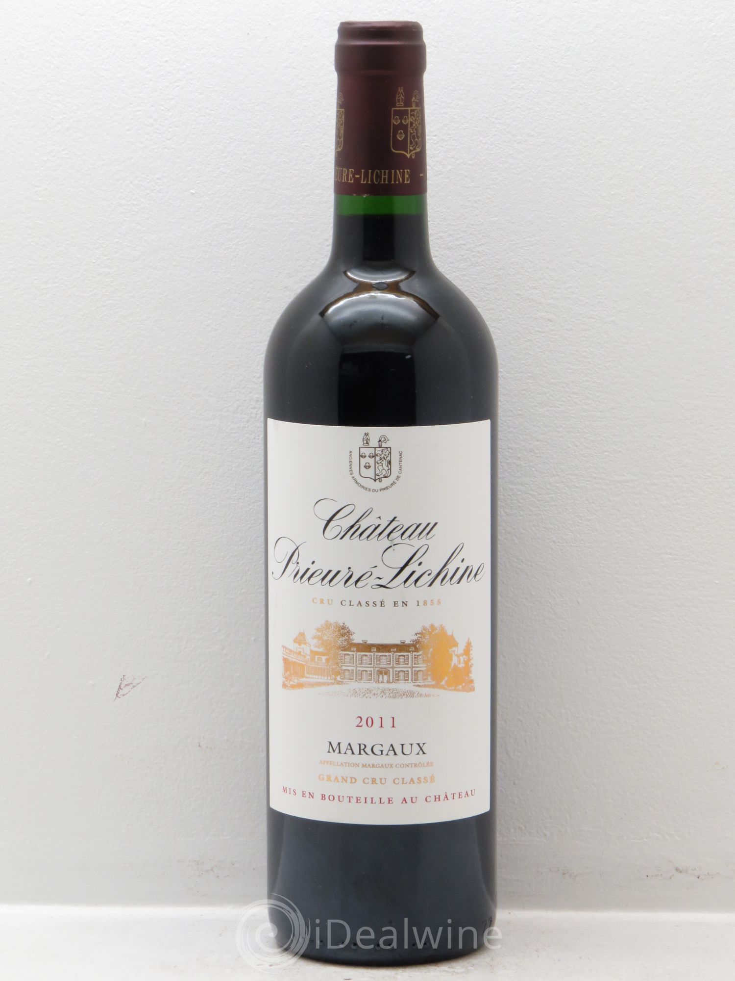 Château Prieuré Lichine 4ème Grand Cru Classé 2011 - Lot de 1 bouteille - 0