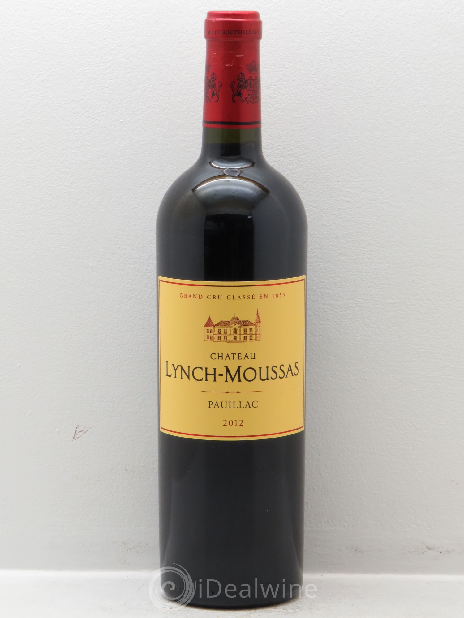 Château Lynch Moussas 5ème Grand Cru Classé 2012 - Lot de 1 bouteille - 0