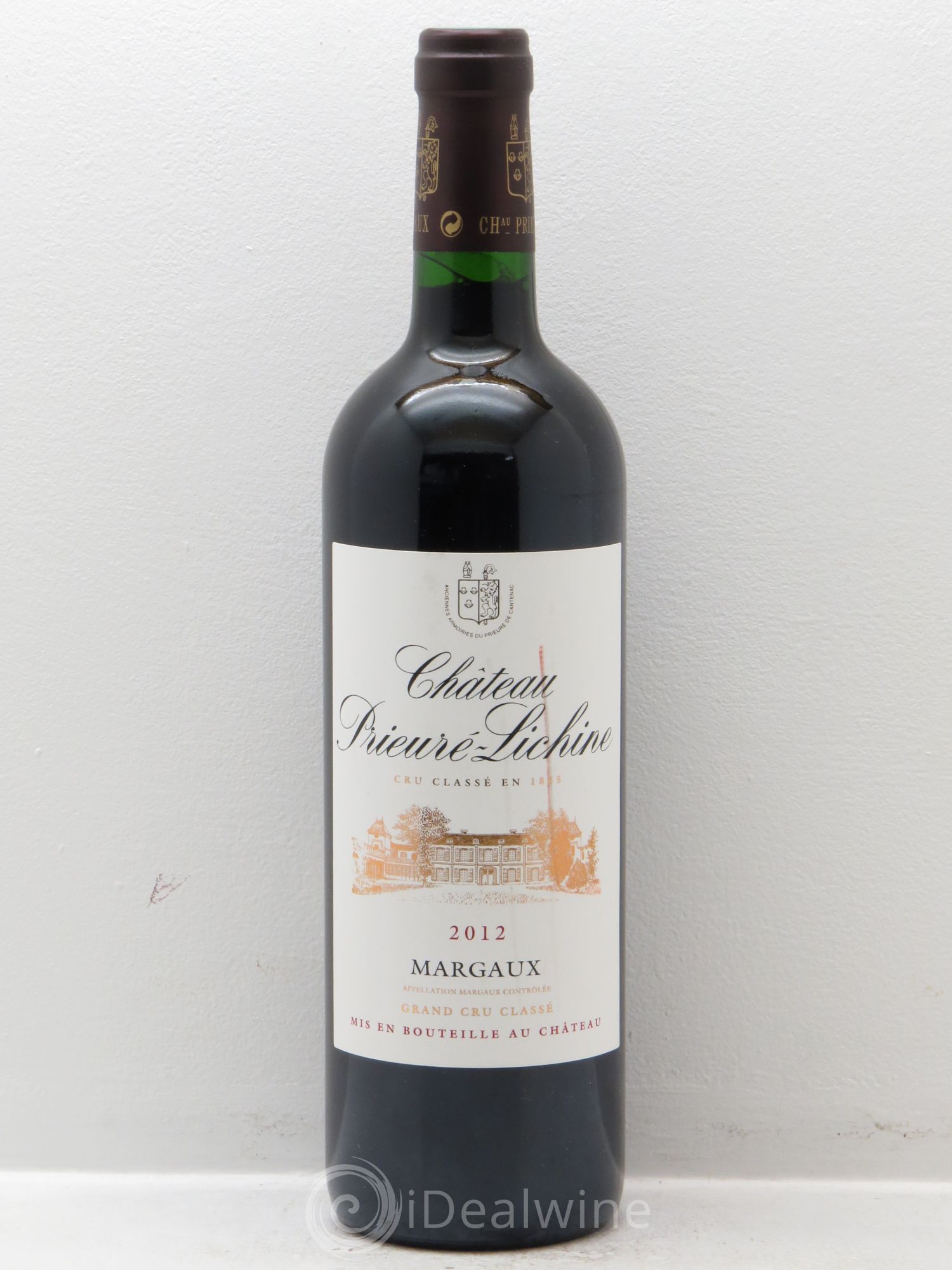 Château Prieuré Lichine 4ème Grand Cru Classé 2012 - Lot de 1 bouteille - 0