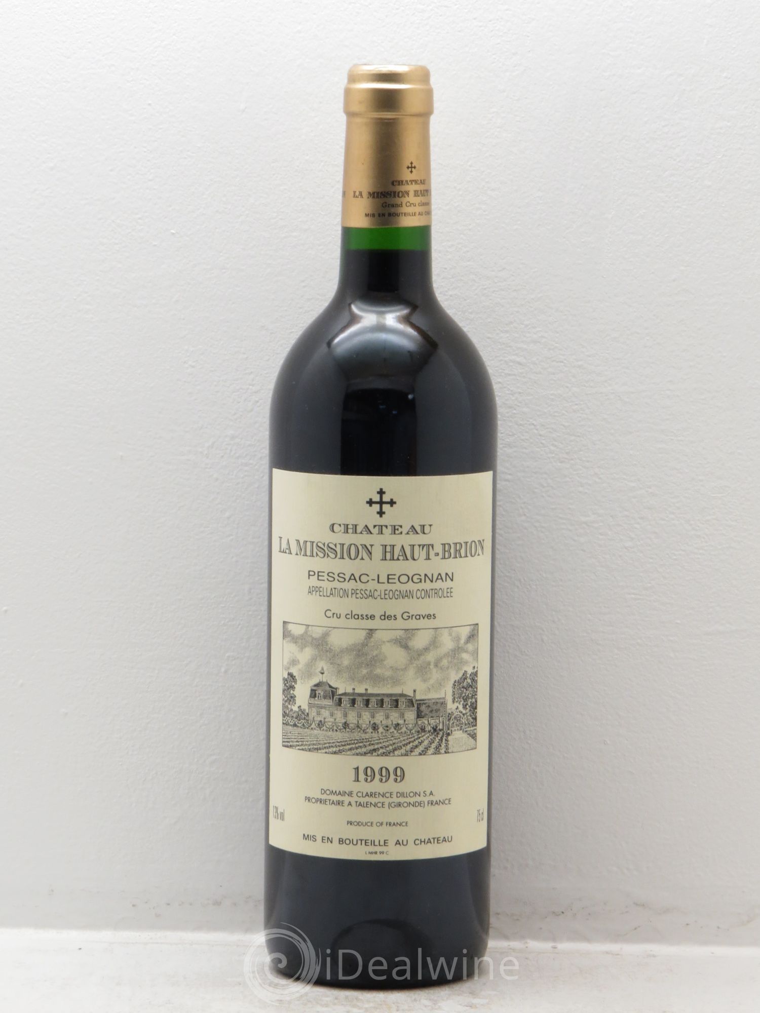 Château la Mission Haut-Brion Cru Classé de Graves 1999 - Lot de 1 bouteille - 0