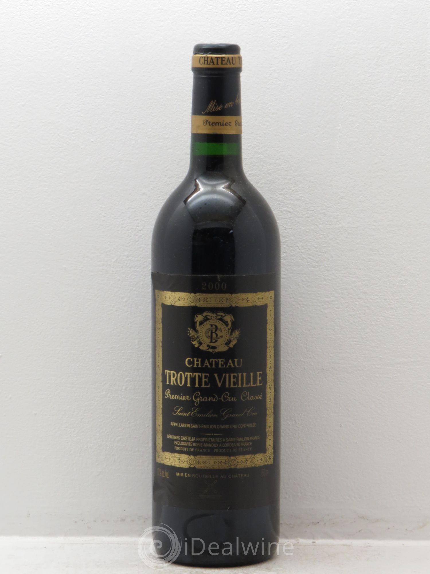 Château Trotte Vieille 1er Grand Cru Classé B 2000 - Lot de 1 bouteille - 0