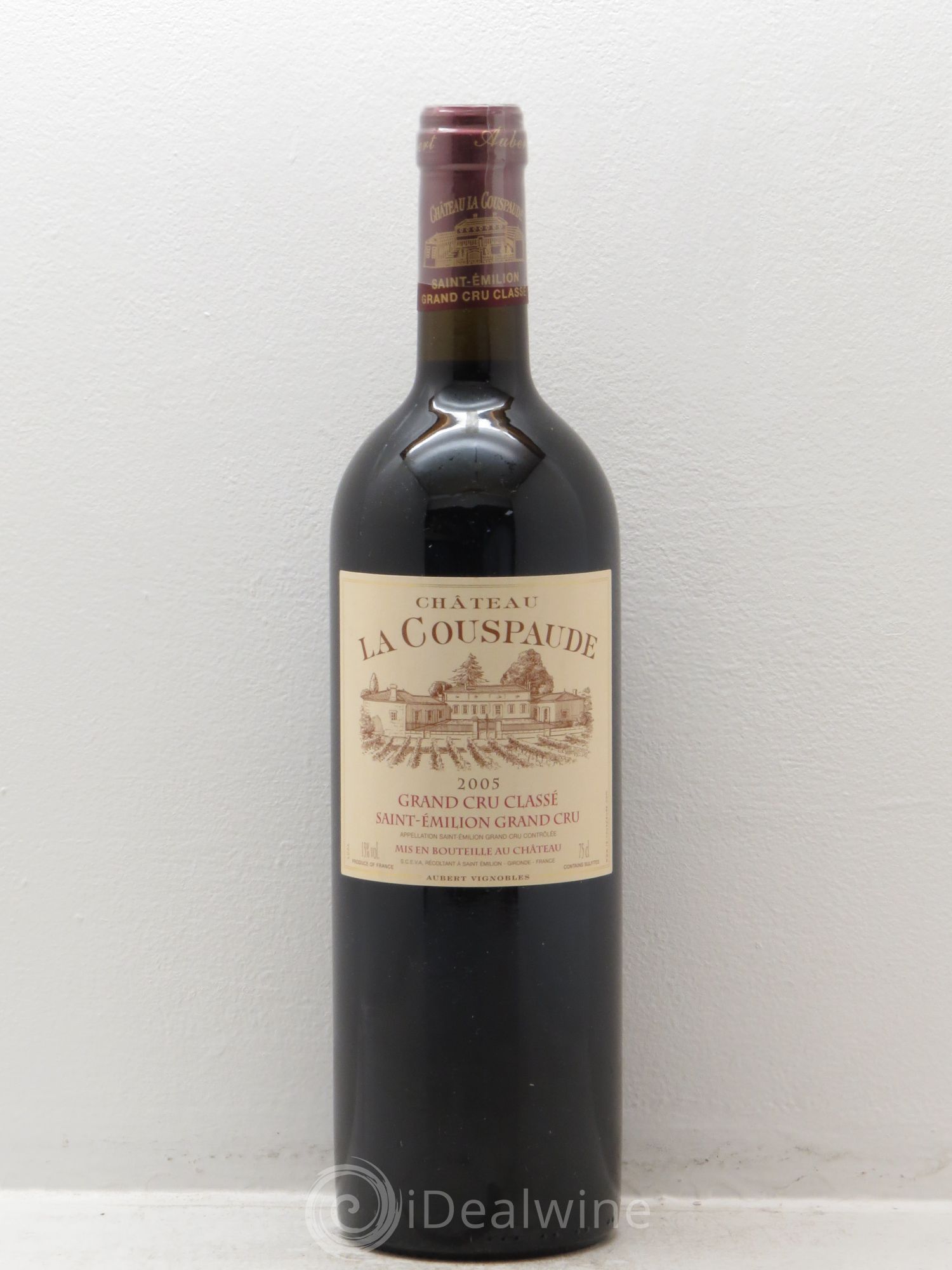 Château la Couspaude Grand Cru Classé 2005 - Lot de 1 bouteille - 0