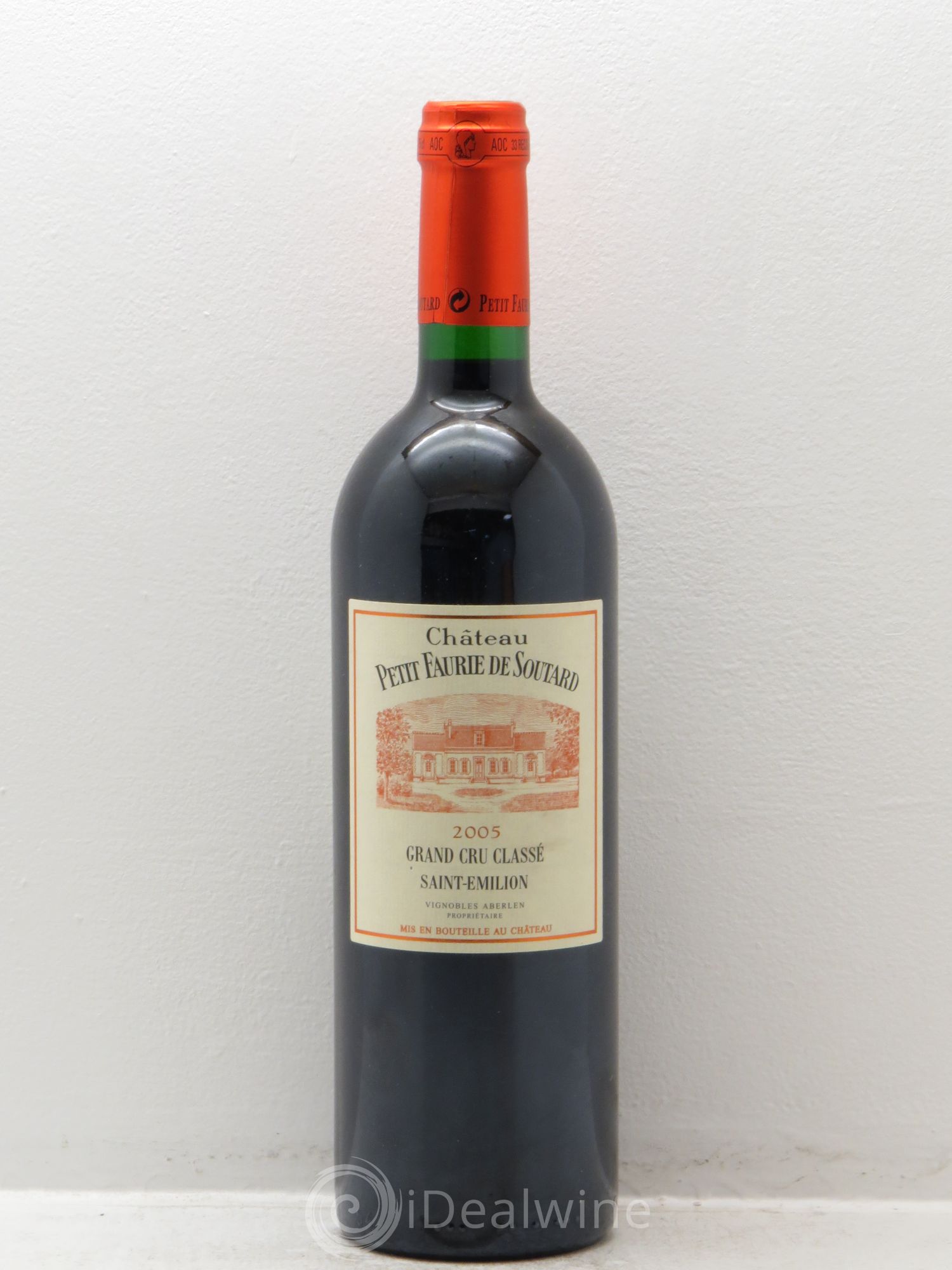 Château Petit Faurie de Soutard Grand Cru Classé 2005 - Lot de 1 bouteille - 0