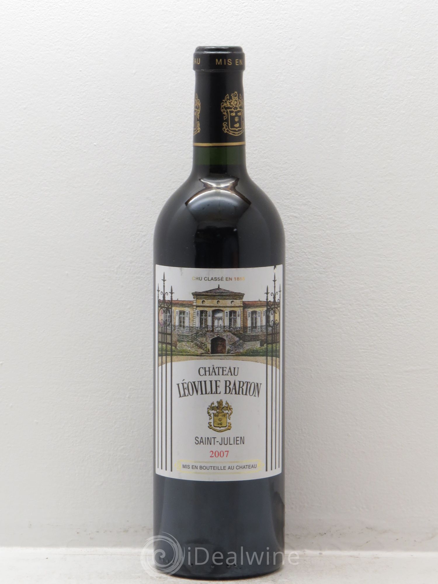 Château Léoville Barton 2ème Grand Cru Classé 2007 - Lot de 1 bouteille - 0