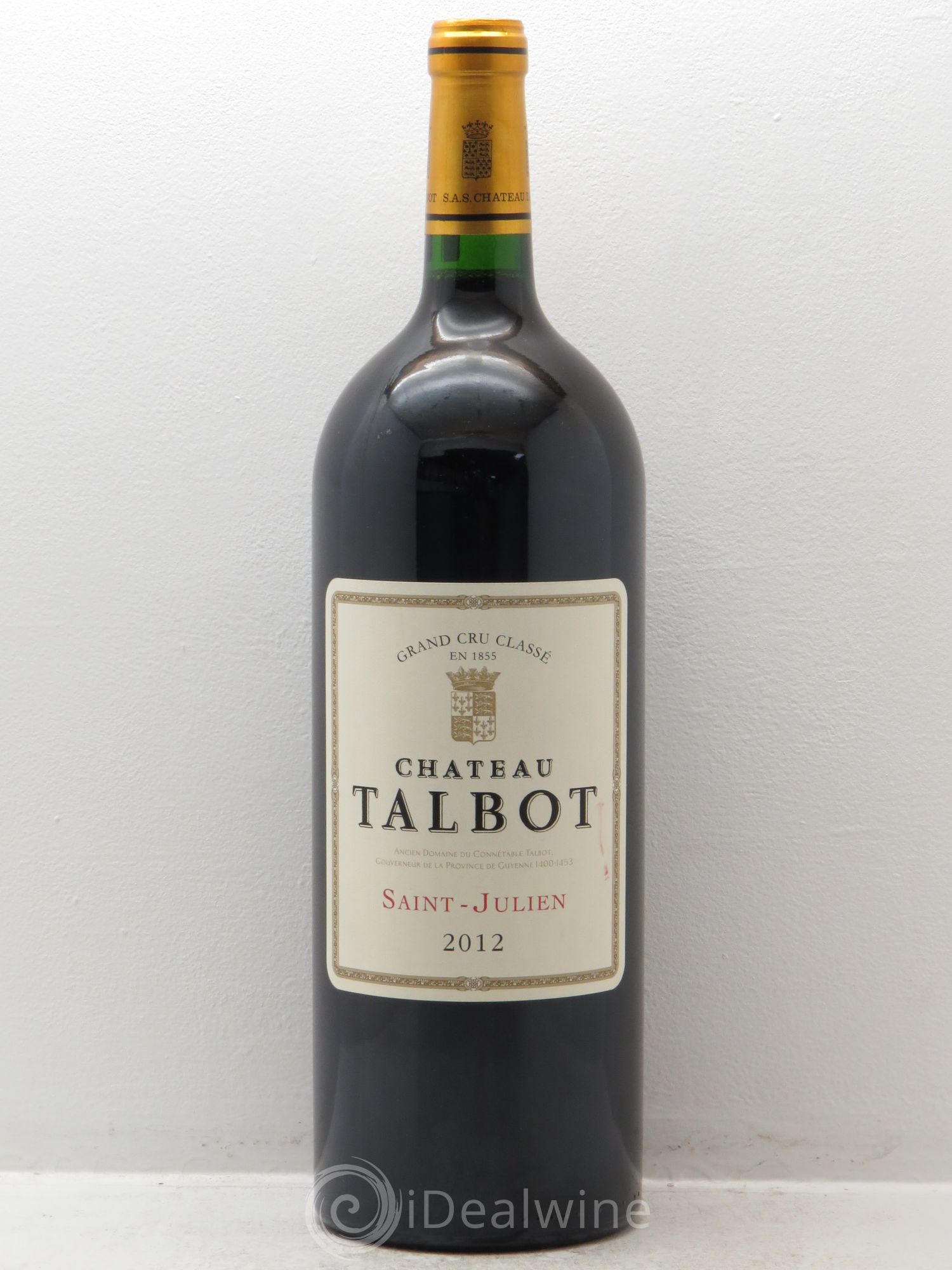 Château Talbot 4ème Grand Cru Classé 2012 - Lot de 1 magnum - 0