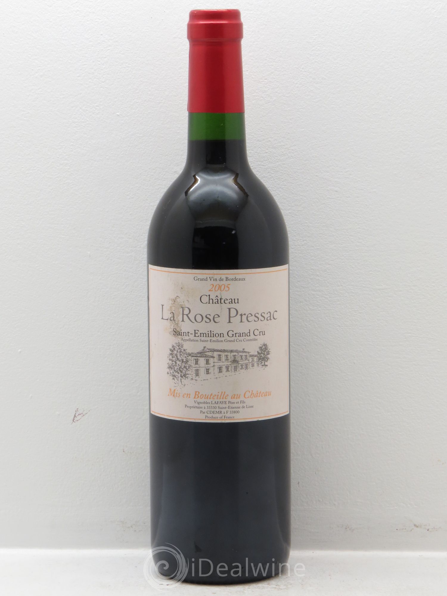 Saint-Émilion Château La Rose Pressac (sans prix de réserve) 2005 - Posten von 1 Flasche - 0